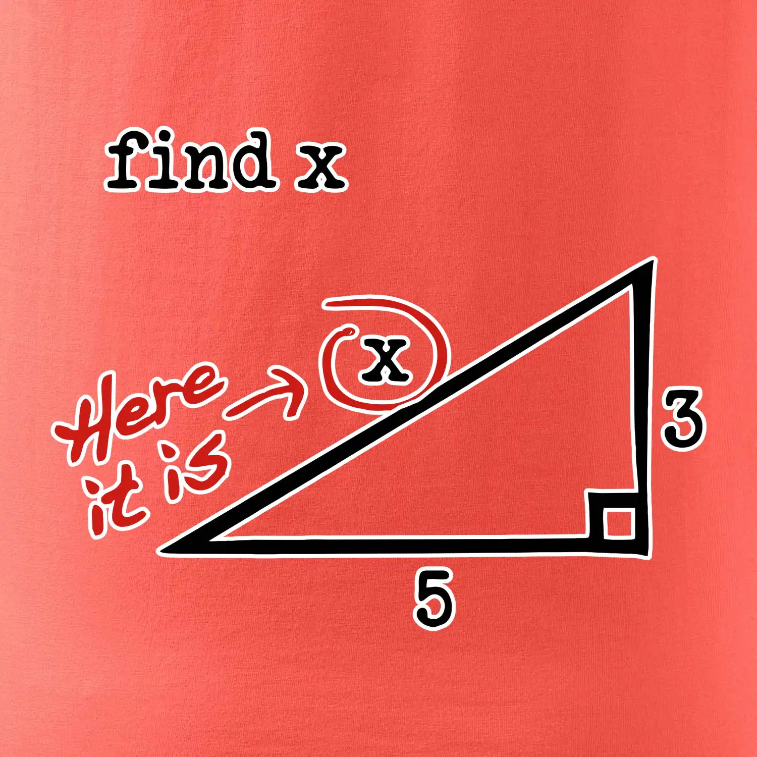 Find X - geometrie