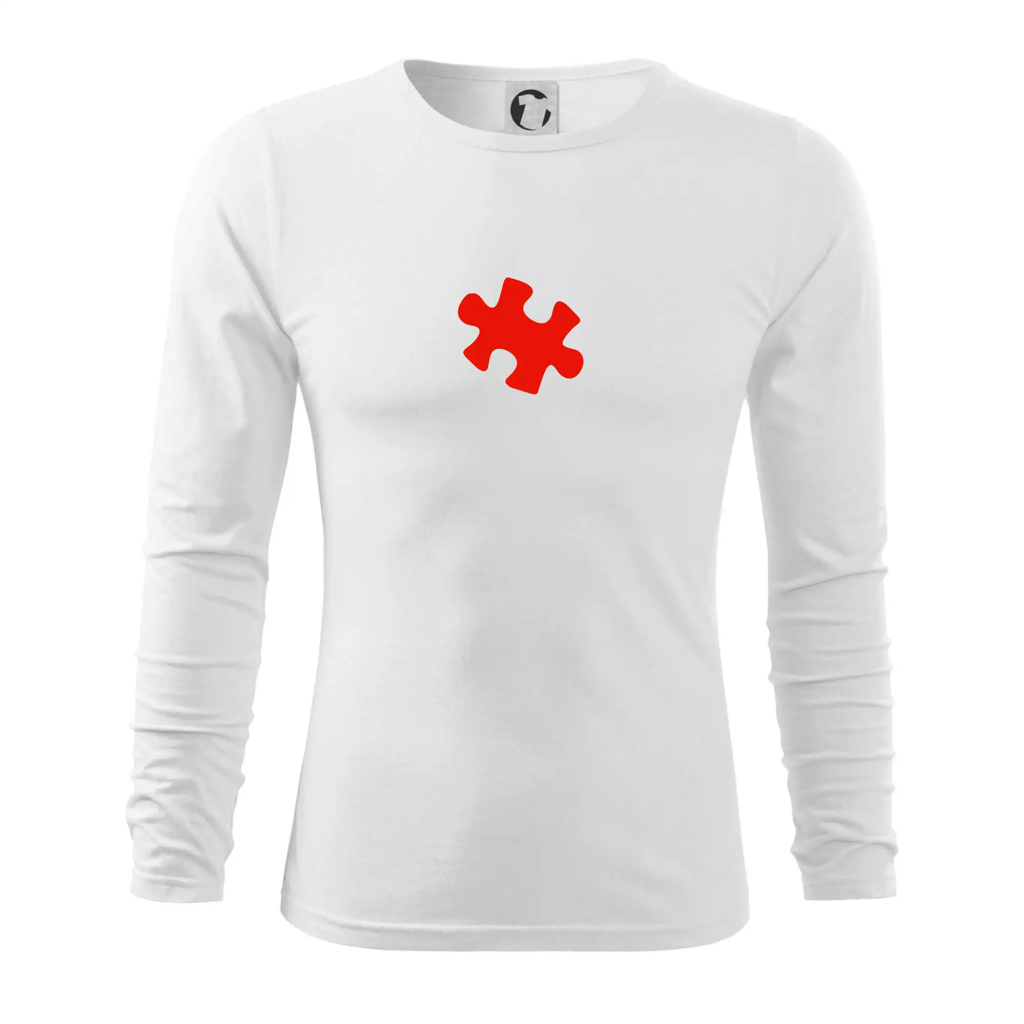 Tričká pre zamilovaných - Láska puzzle - Tričko s dlhým rukávom FIT-T long sleeve