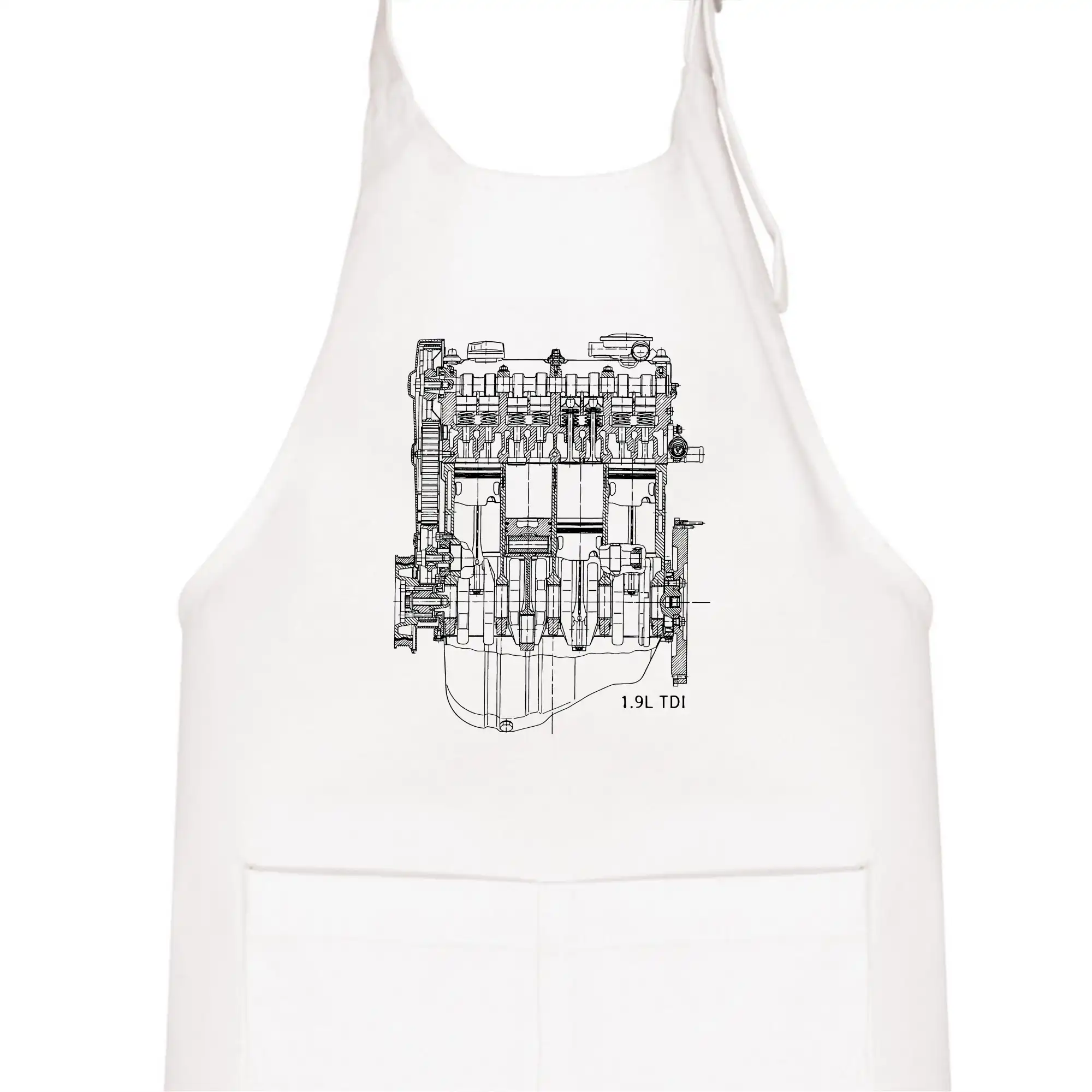 Motor Škoda/ VW 1.9L  TDI ze předu