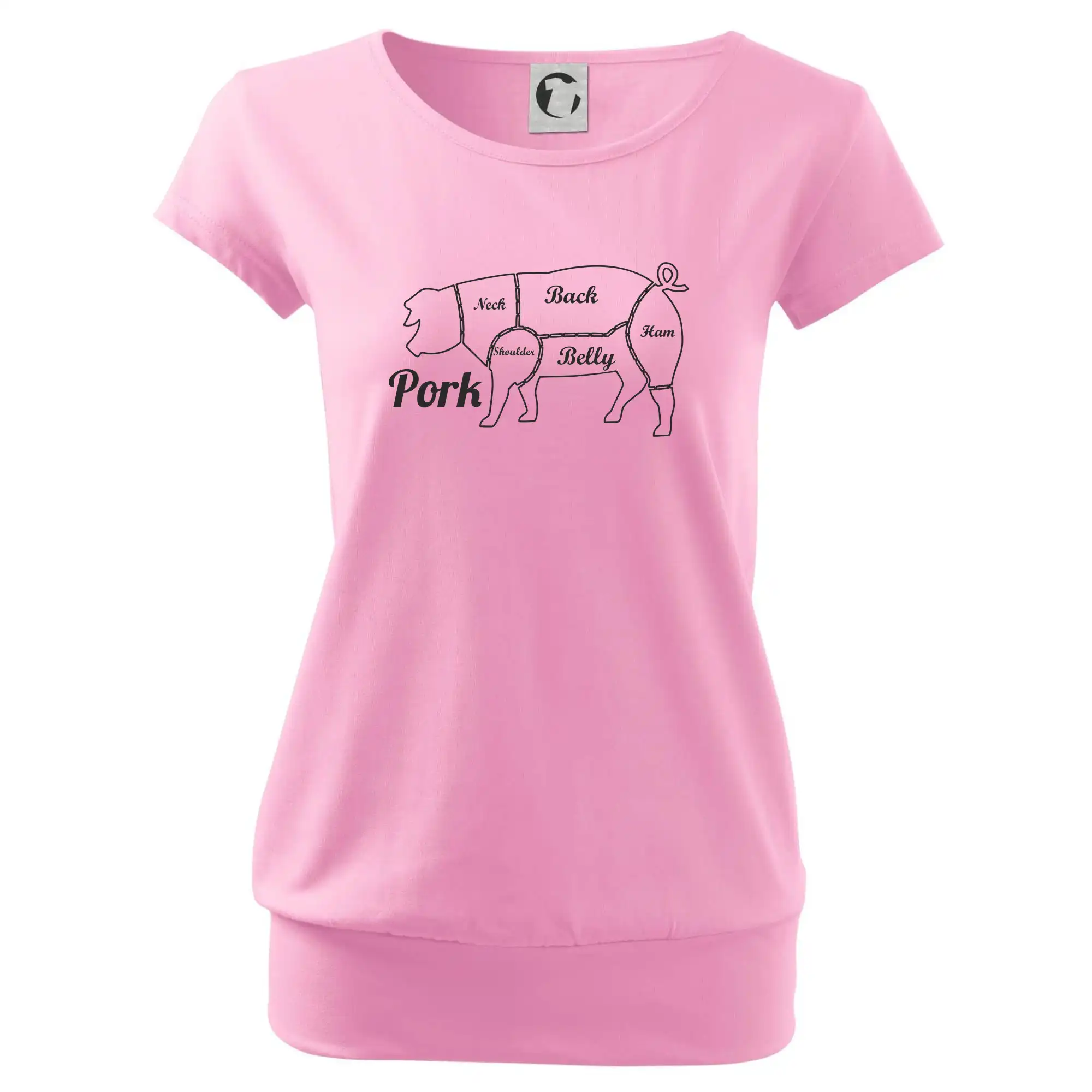 Prase nákres rozřezání