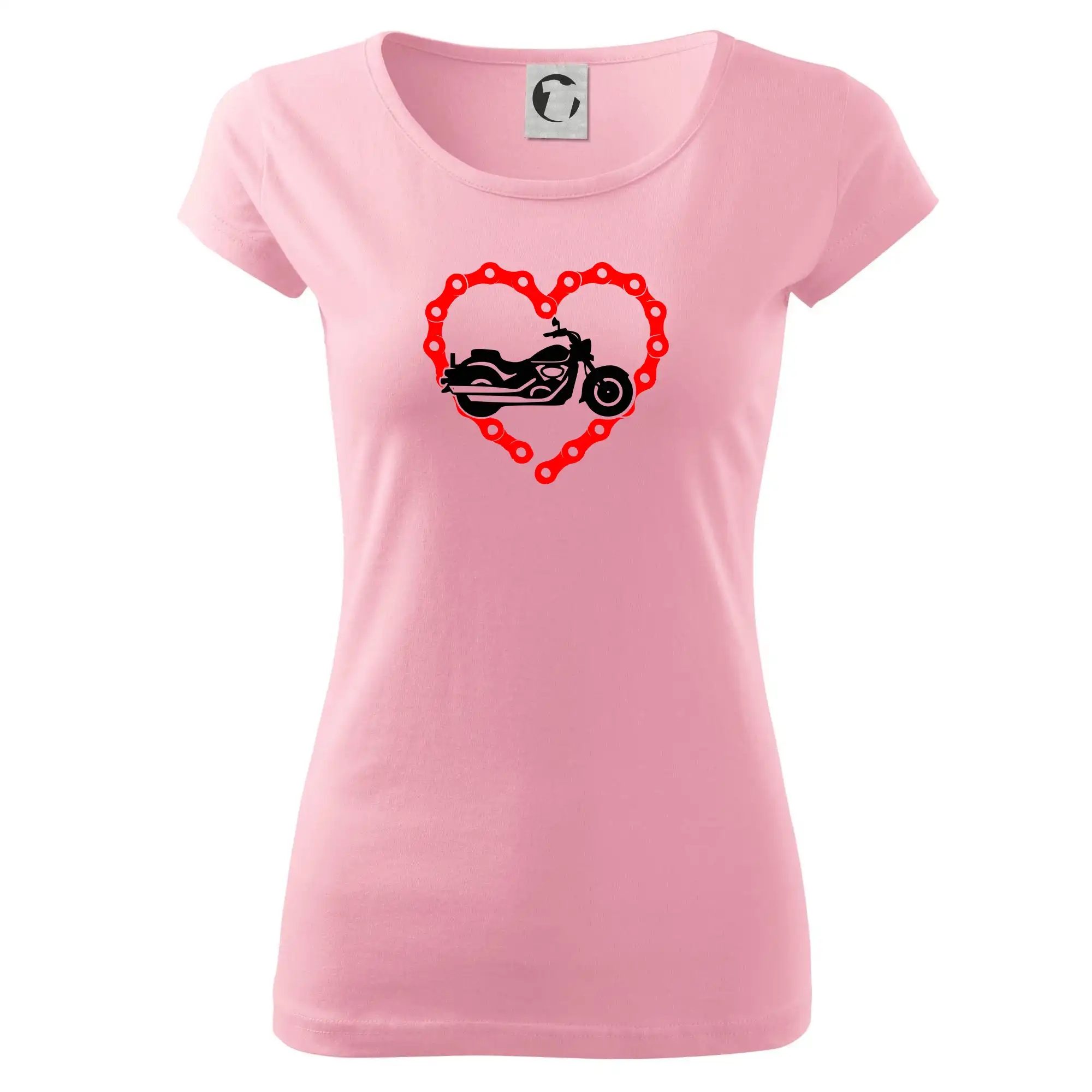 Moto srdce reťaz - chopper