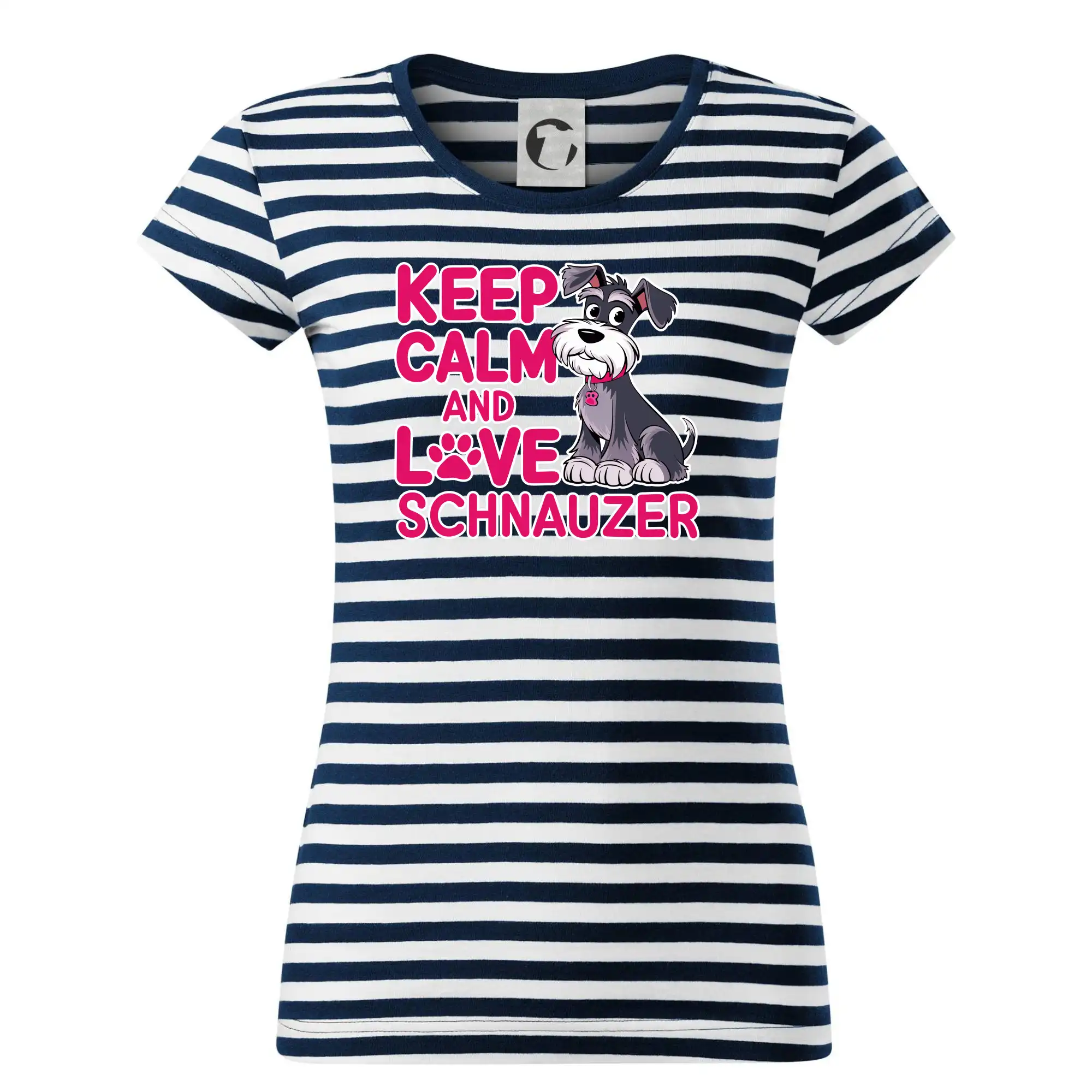Ostatné psie plemená - Keep calm and love Schnauzer - Tričko na vodu