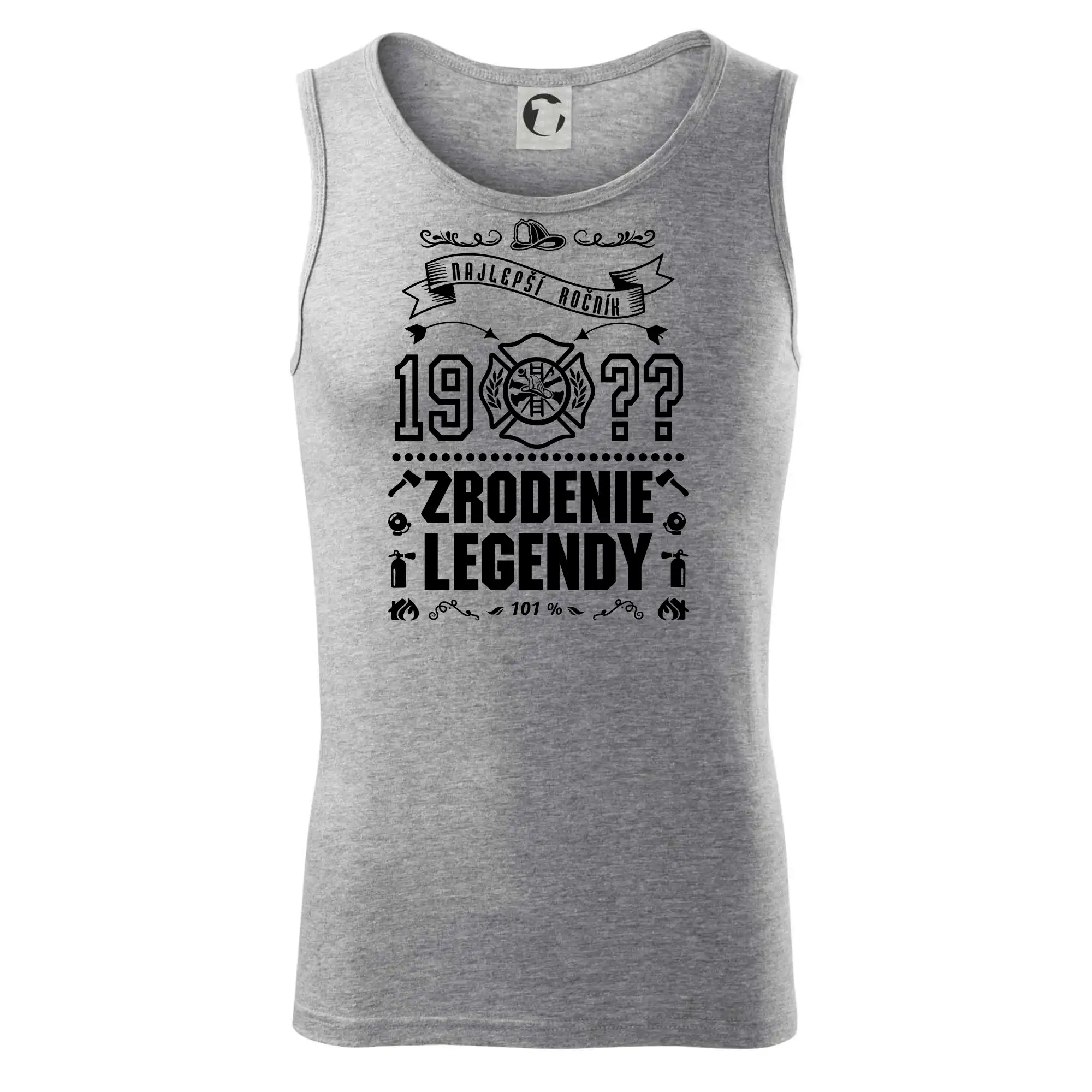 Trička Zrodenie legendy - Zrodenie legendy - pre hasičov - Tielko pánske Core