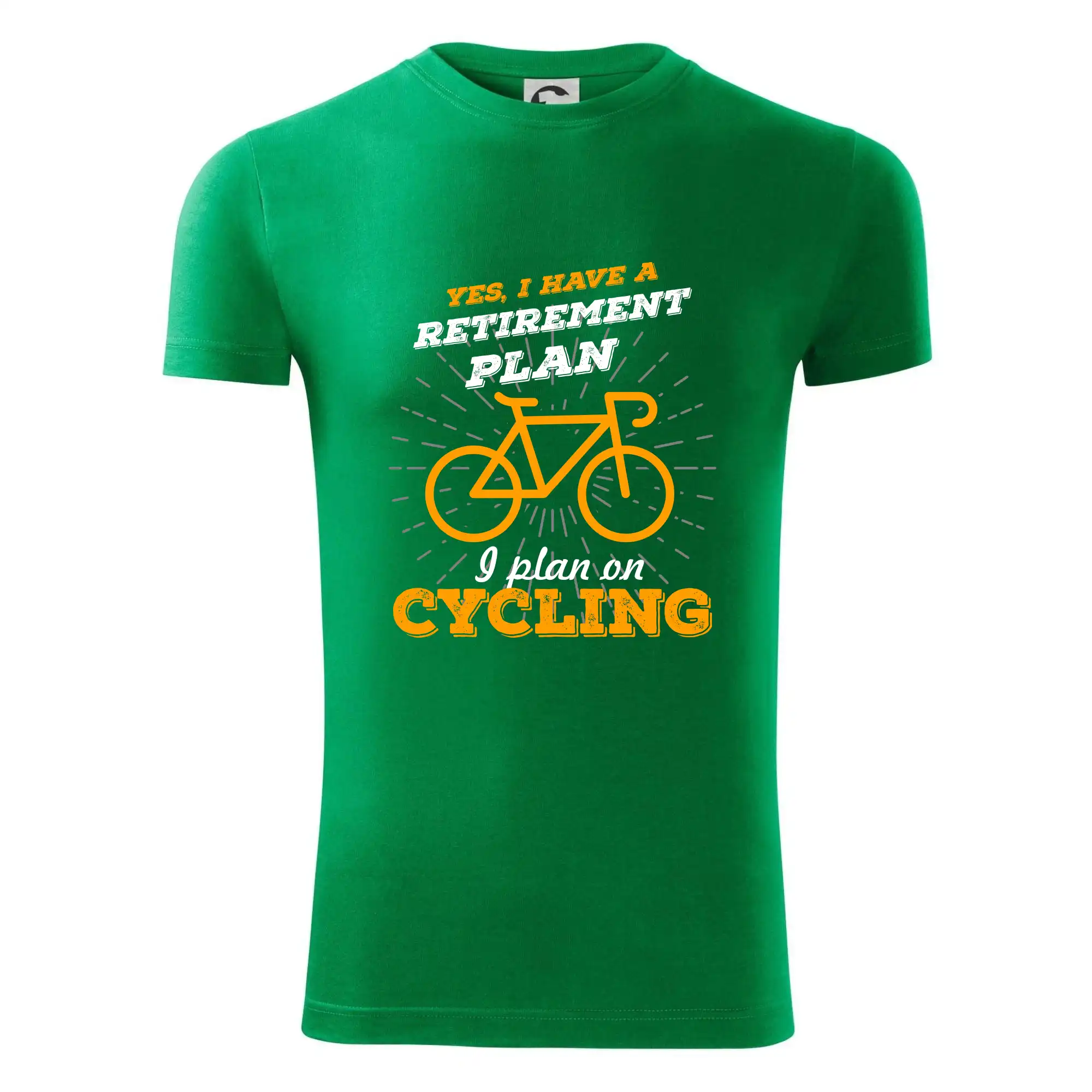 Oranžové kolo - Yes, I have a retirement plan, I plan on cycling