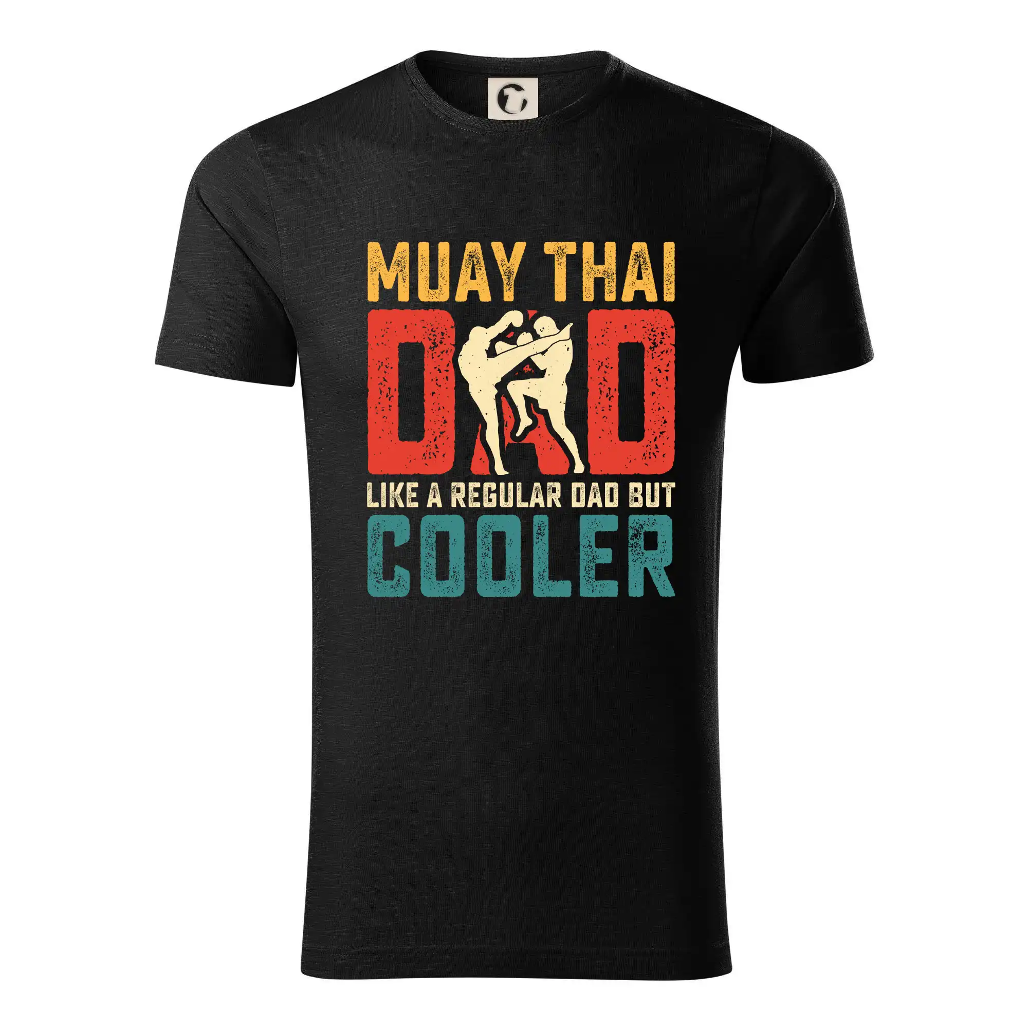 Tričká na box - Muay thai dad like a regular dad but cooler - Tričko z organickej bavlny