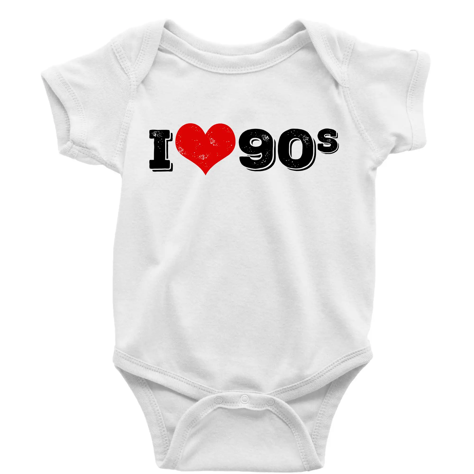 I love 90s - Body dojčenské s krátkym rukávom