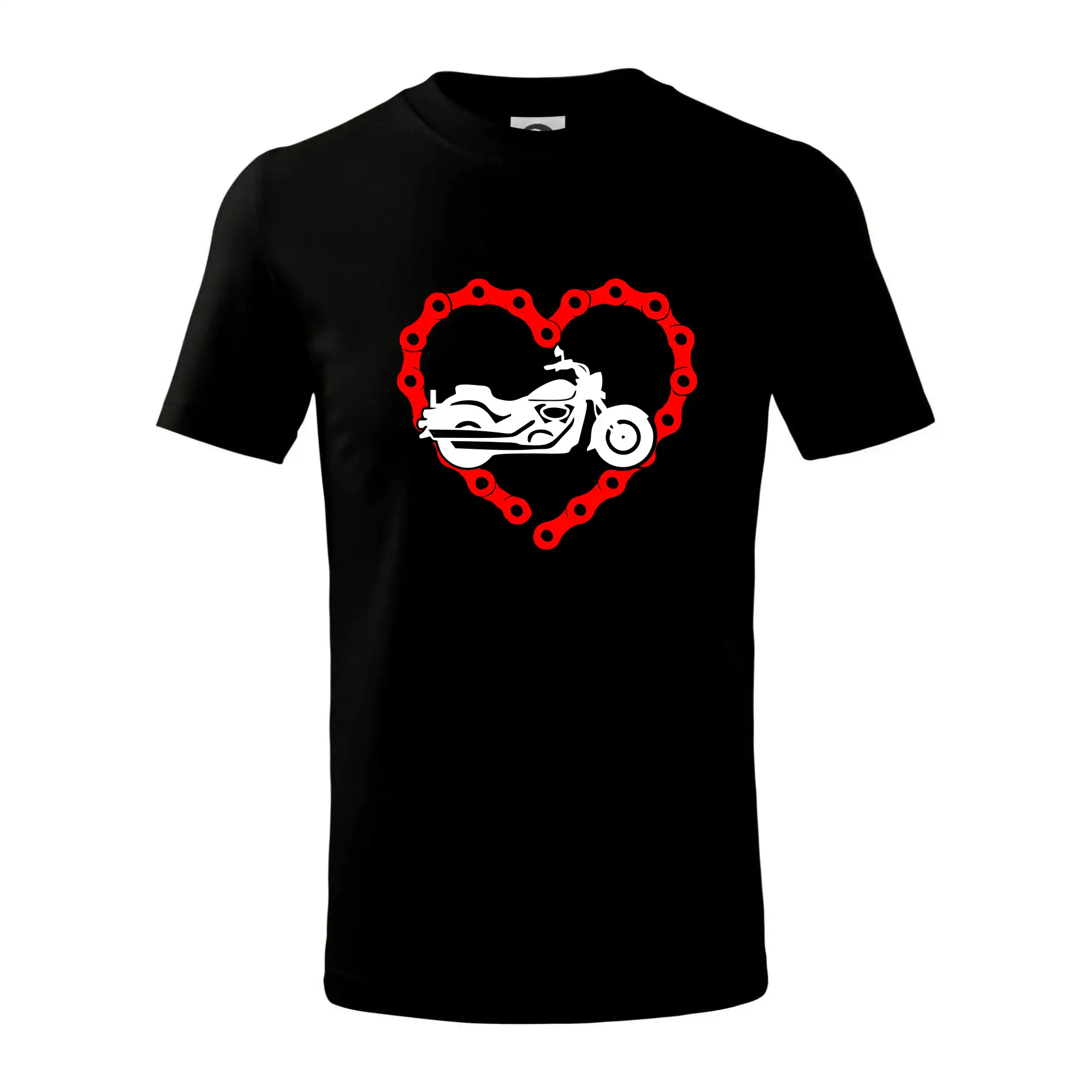 Moto srdce reťaz - chopper