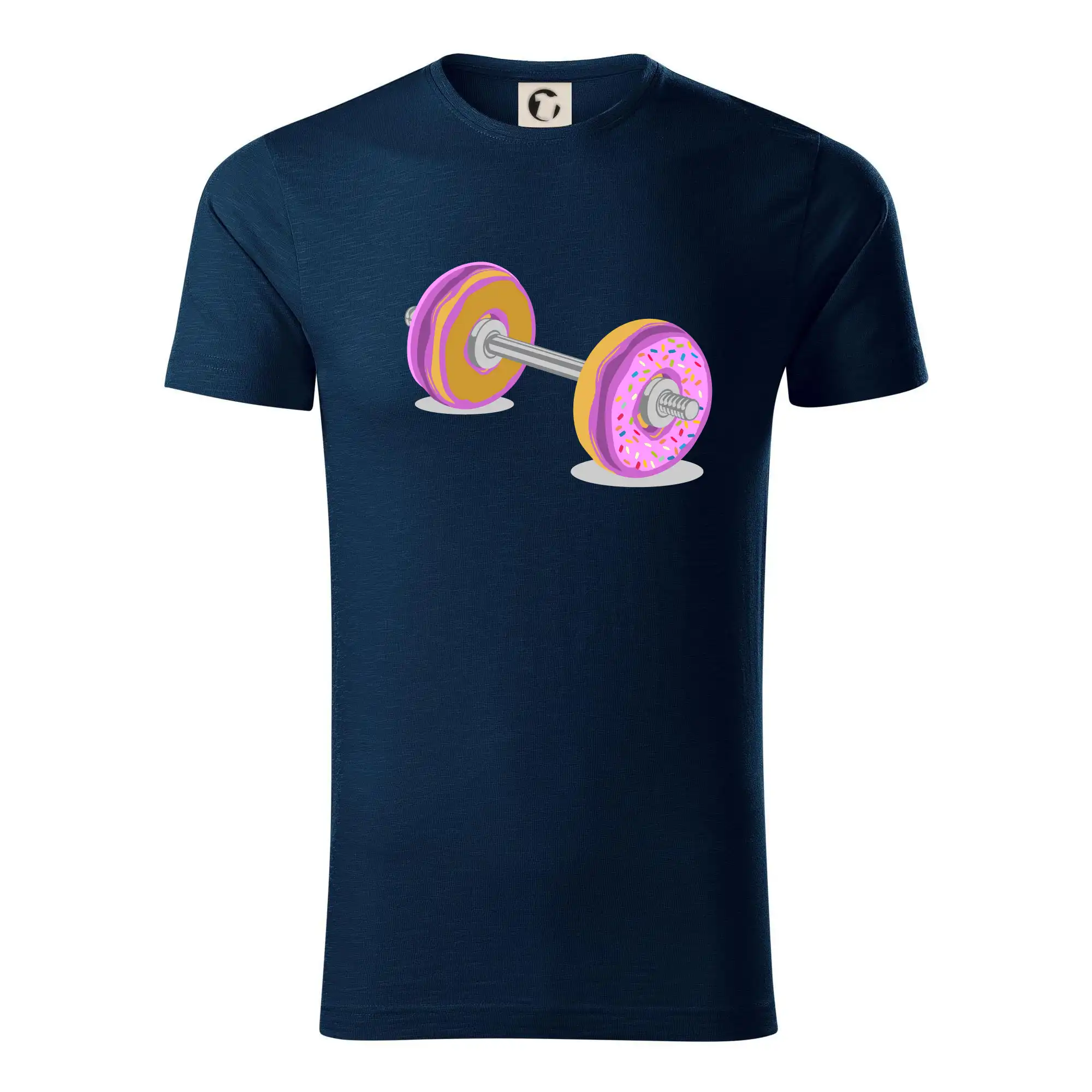 Donut Barbell - Tričko z organickej bavlny