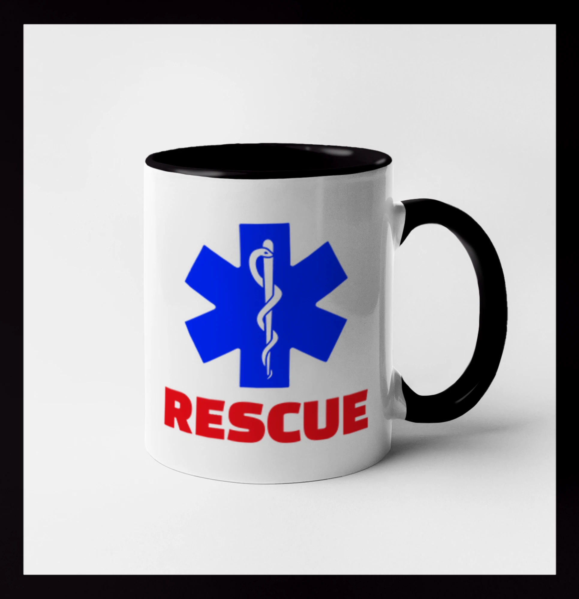 Tričká a mikiny pre záchranárov a lekárov - Kvalitné oblečenie pre zdravotníkov - Rescue - pre záchranárov - Hrnček 