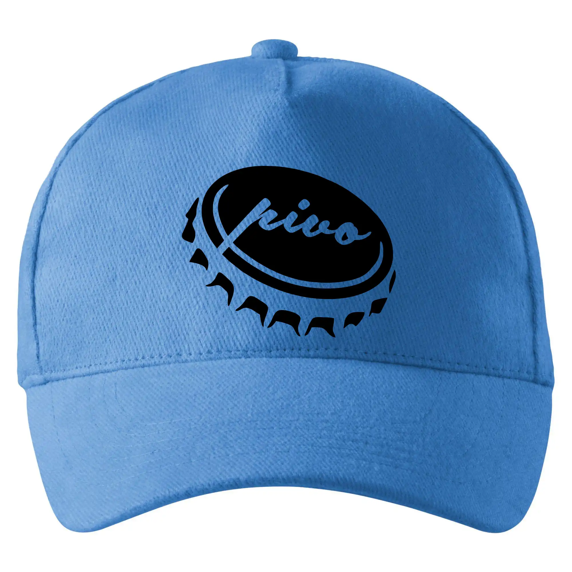 Vtipná tričká pre pivárov - Pivo zátka - Šiltovka so zahnutým šiltom a mosaznou sponou