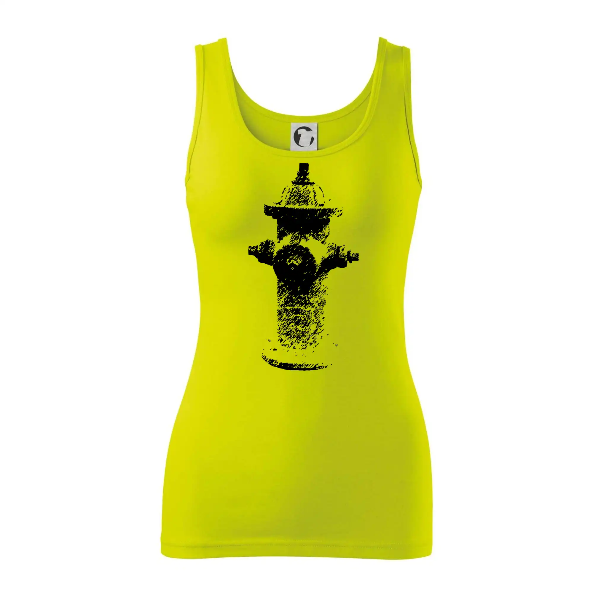 Originálne tričká pre hasičov - Hasičský hydrant americký - Dámske tielko