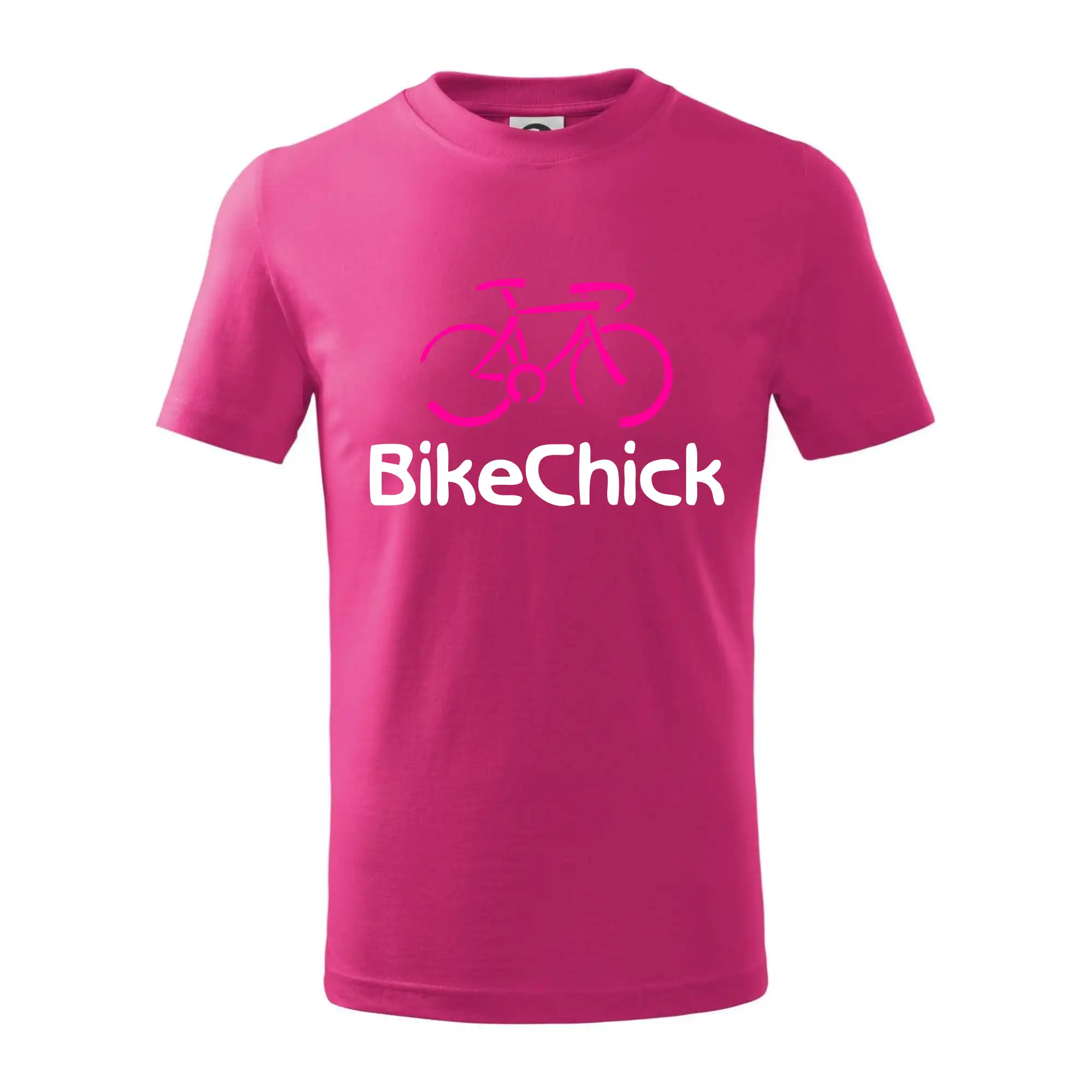 Tričko ako darček pre cyklistu - Bike Chick - Tričko detské bavlnené