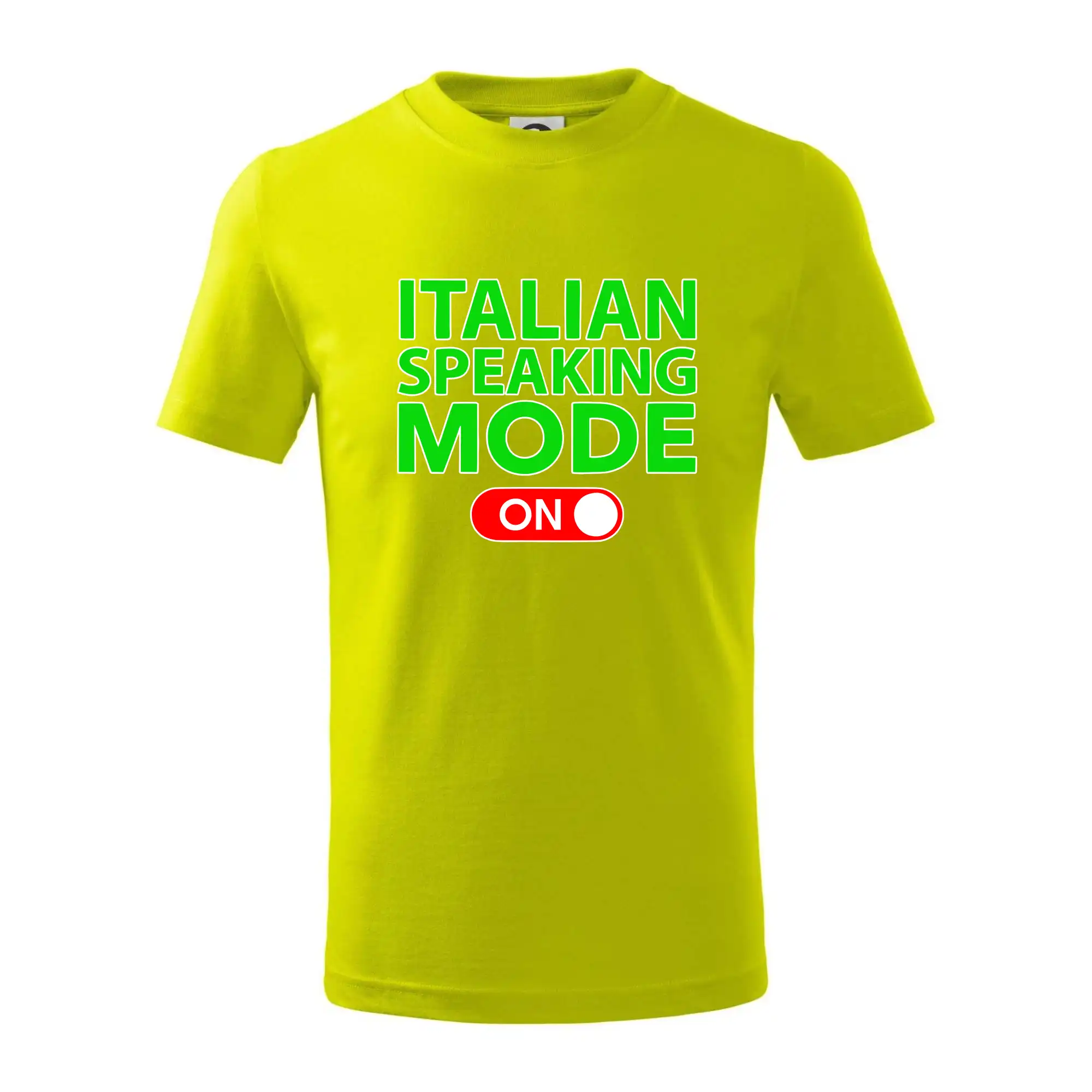 Italian speaking mode - ON