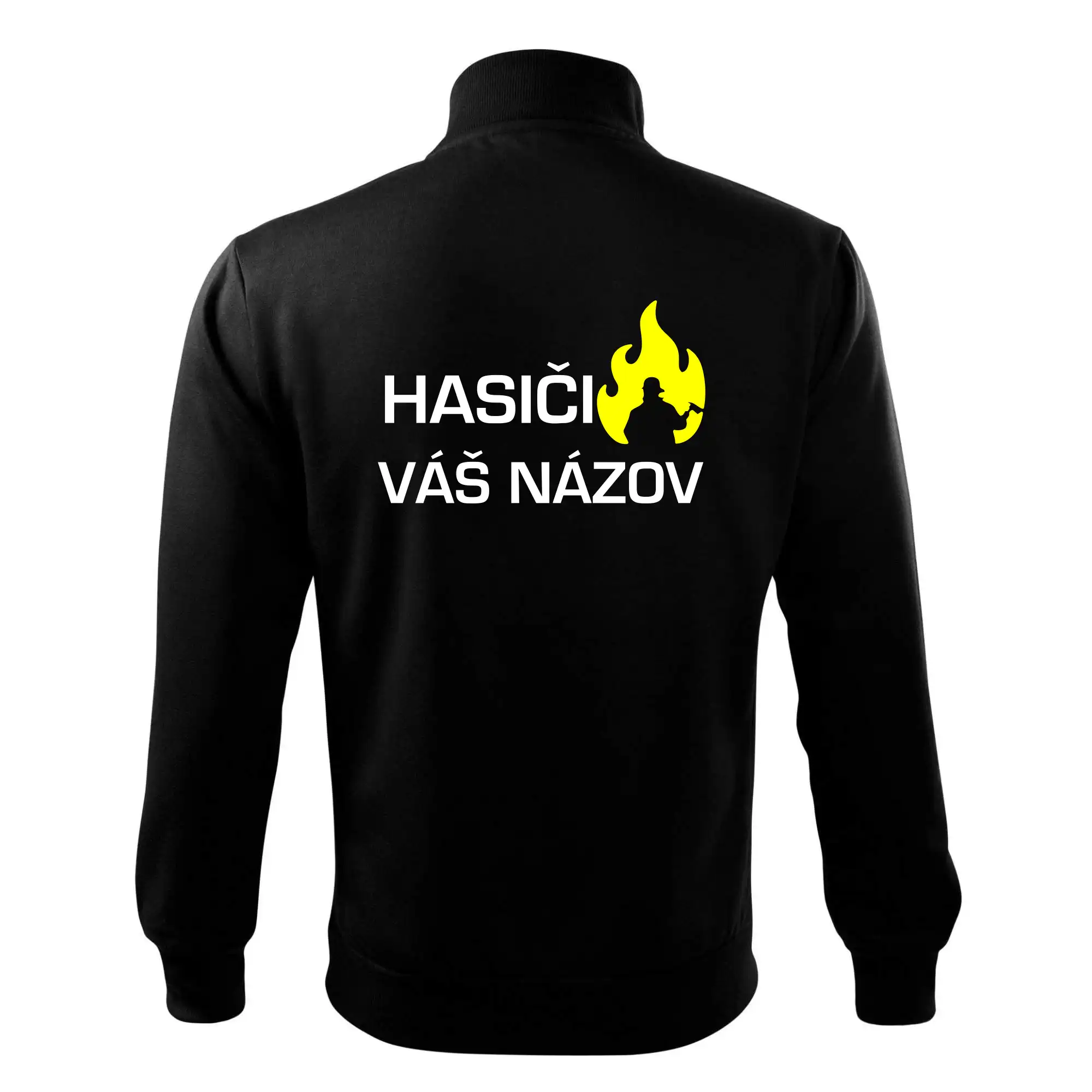 Hasiči - Váš názov - FLUO + Reflexná potlač