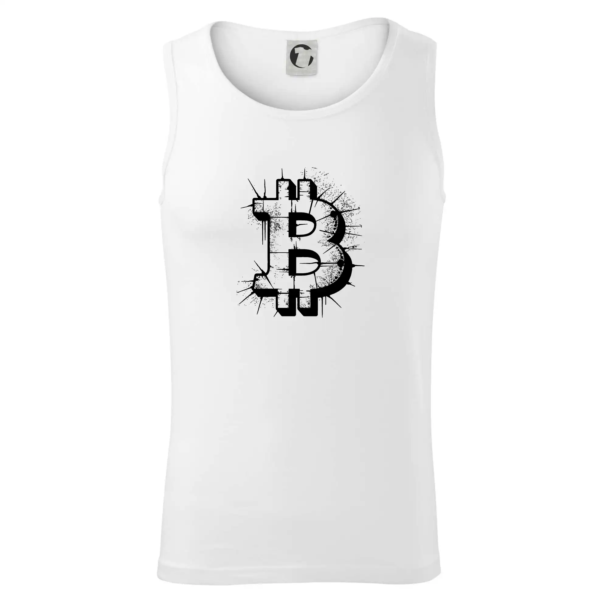 Bitcoin kresba ceruzku - Tielko pánske Core