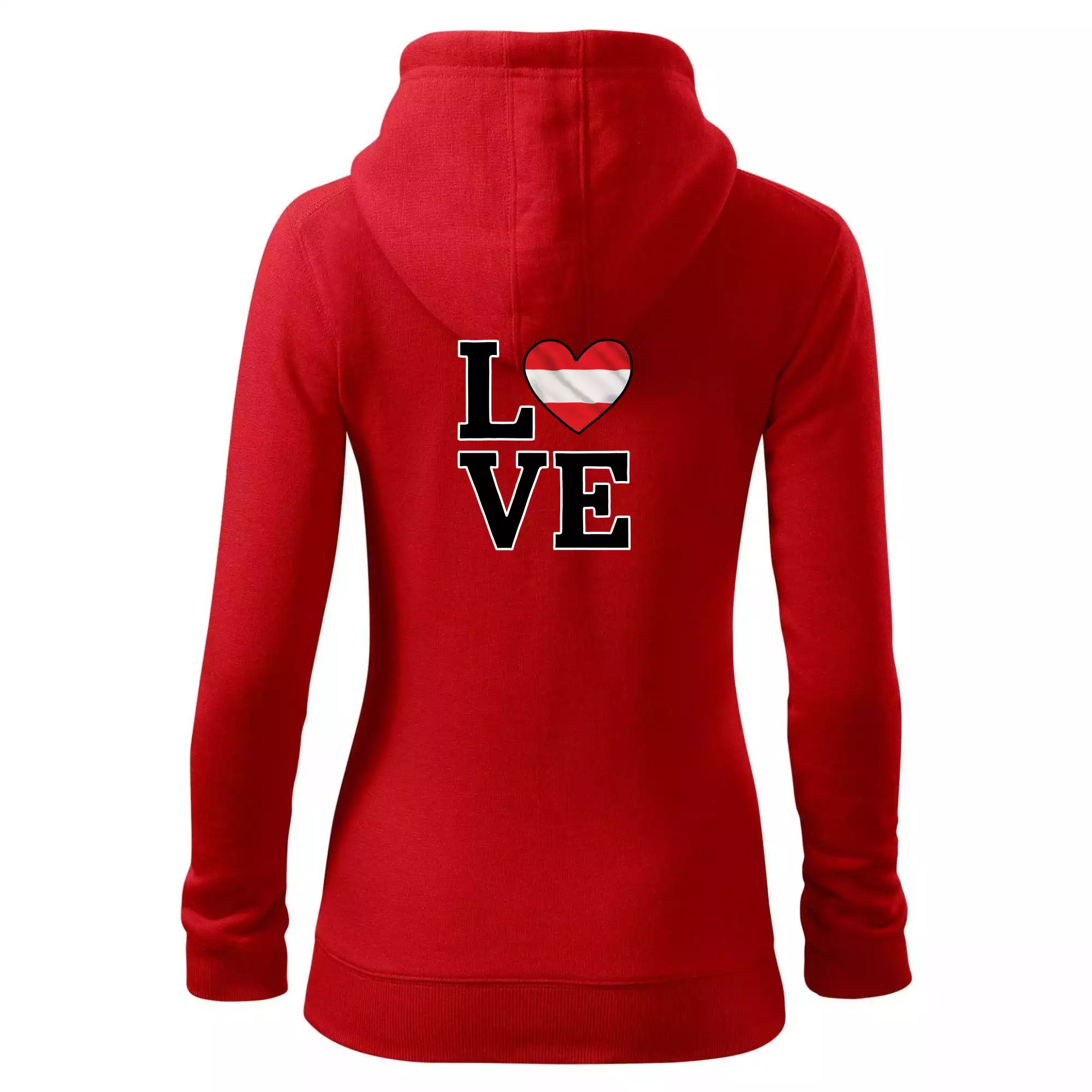 Love Rakouská vlajka