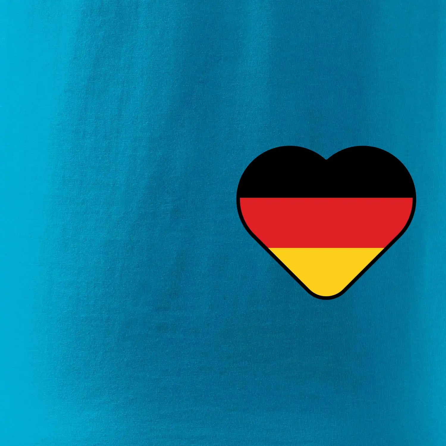 Germany love malé - Německá vlajka