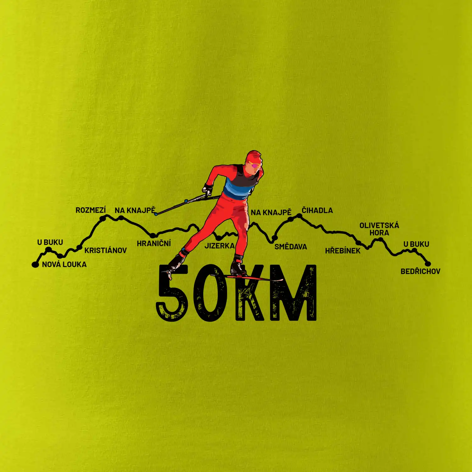 50km po Jizerkách