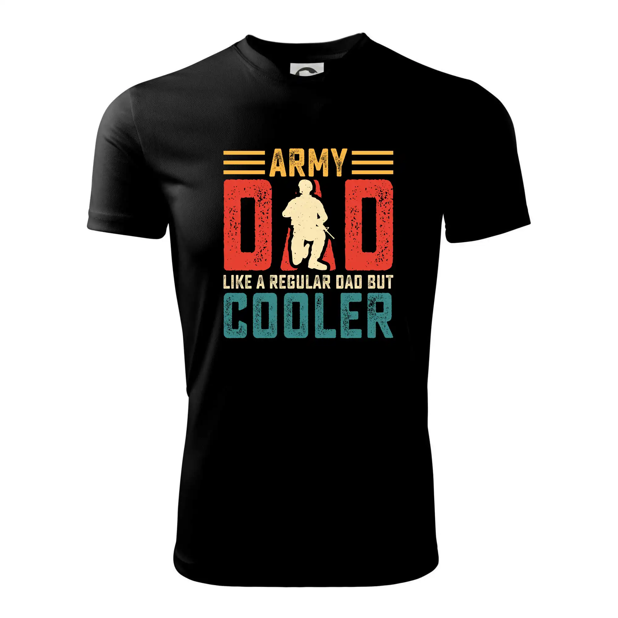 Army dad like a regular dad but cooler