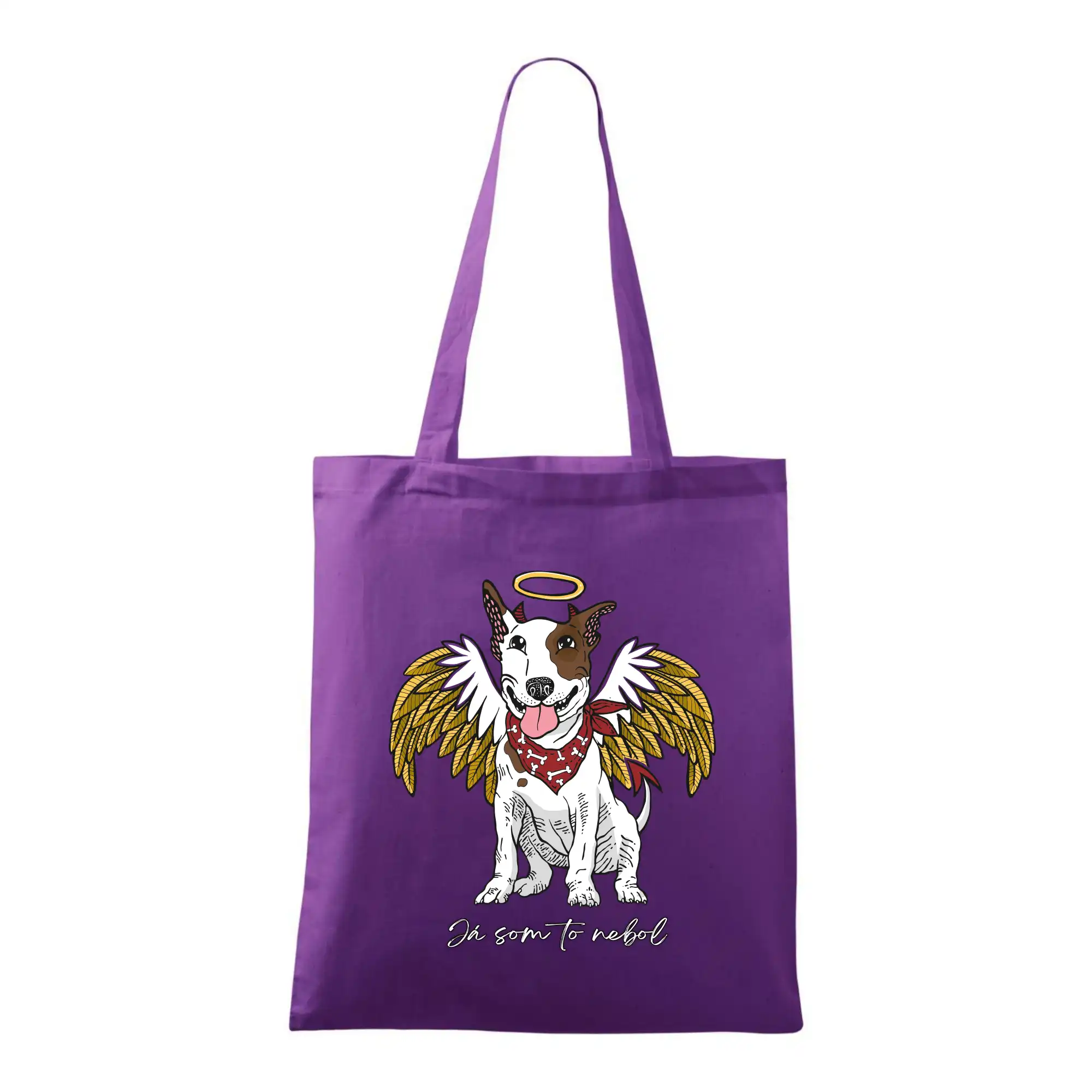 Ostatné psie plemená - Ja som to nebol - Pitbull (Pecka Design) - Taška bavlnená