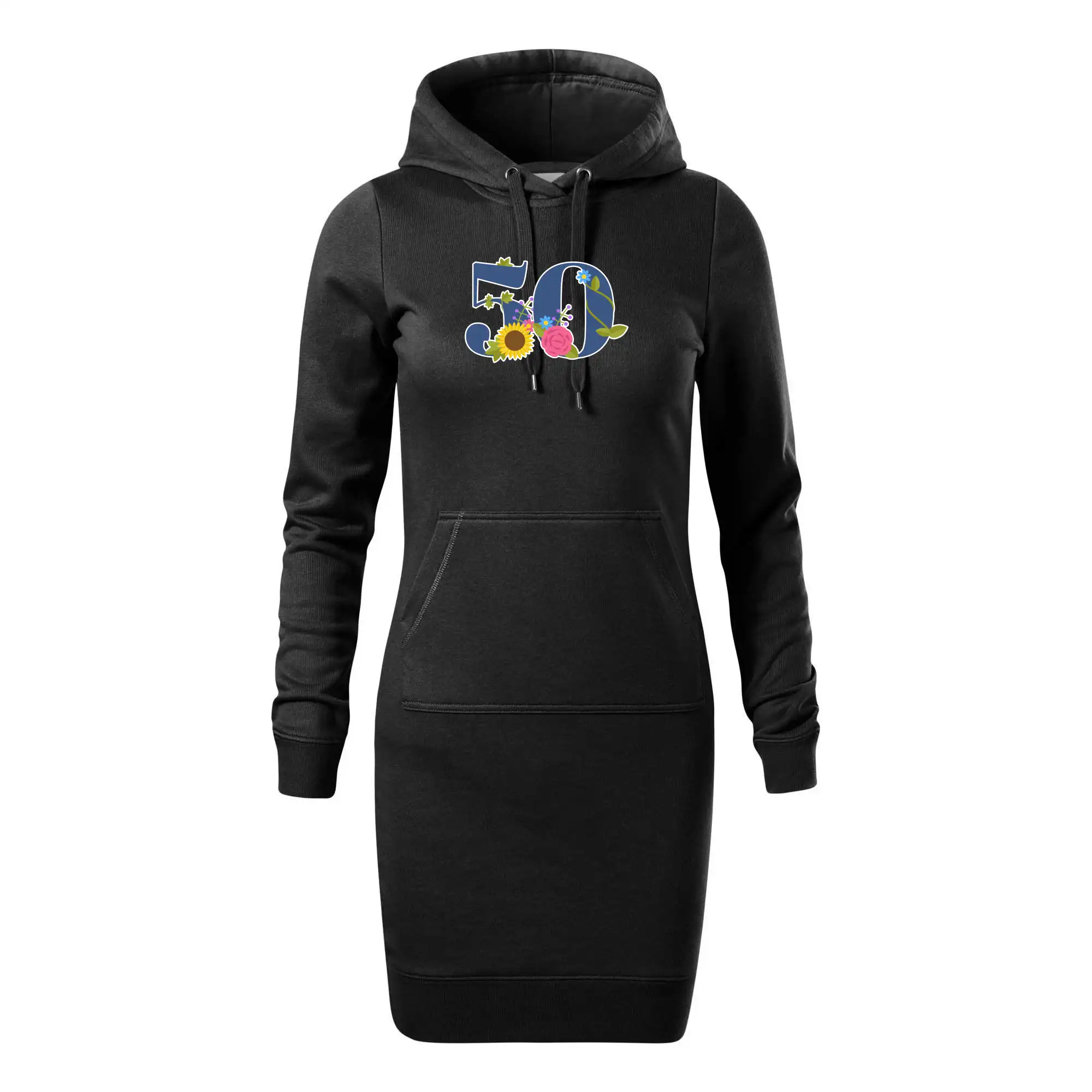 Květinové číslo kreslené - 50