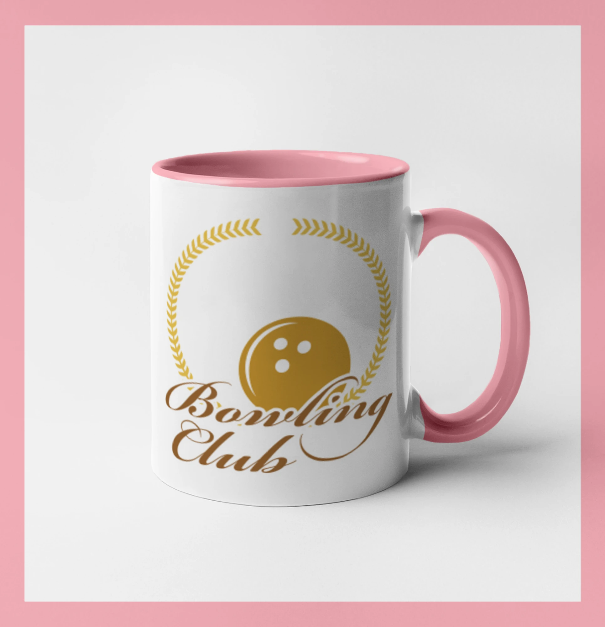Bowling cup věnec
