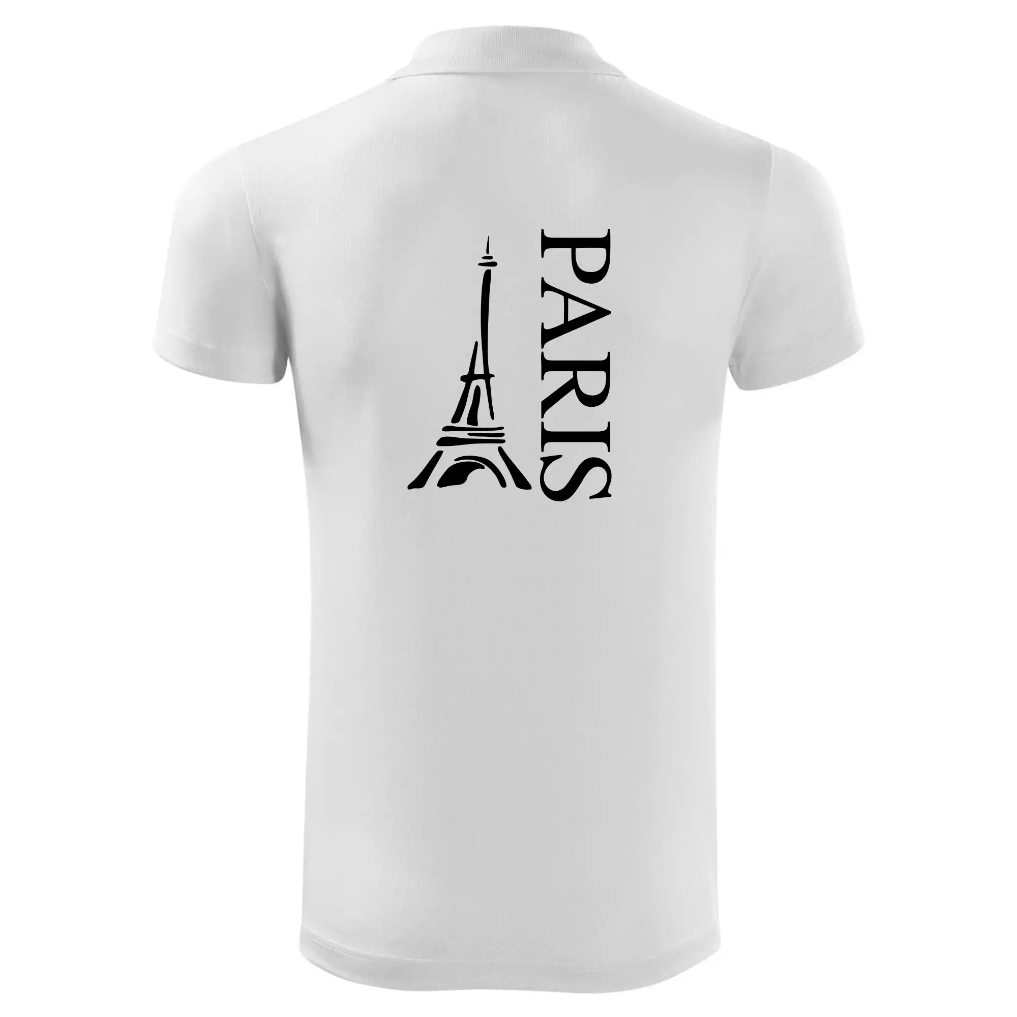 Paris nápis Eiffelovka na výšku