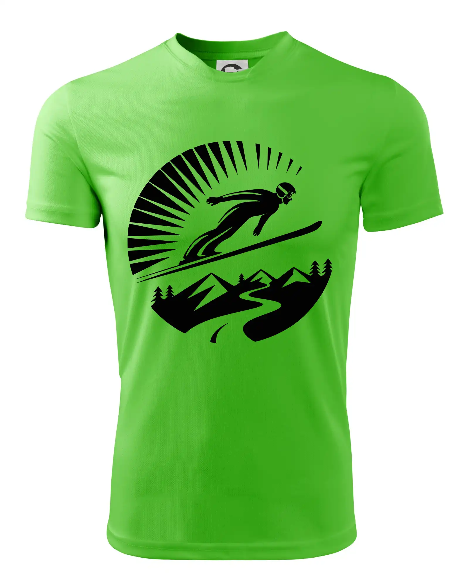 Skokan černý v kruhu