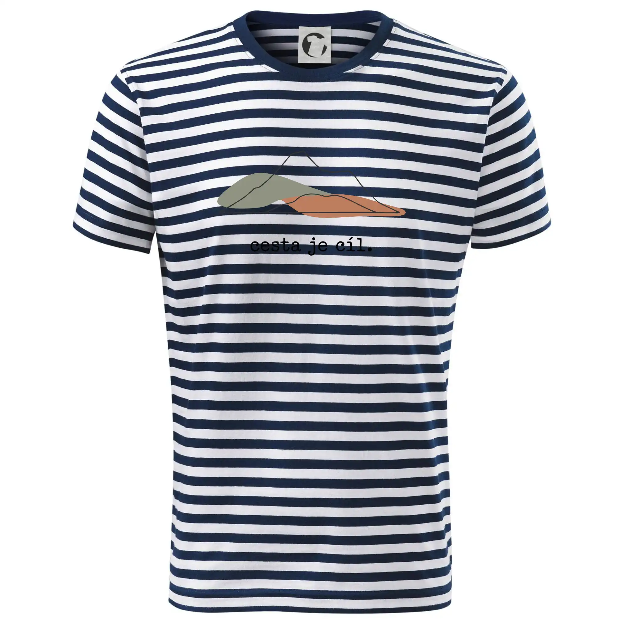 Cesta je cíl - kresba - Tričko na vodu