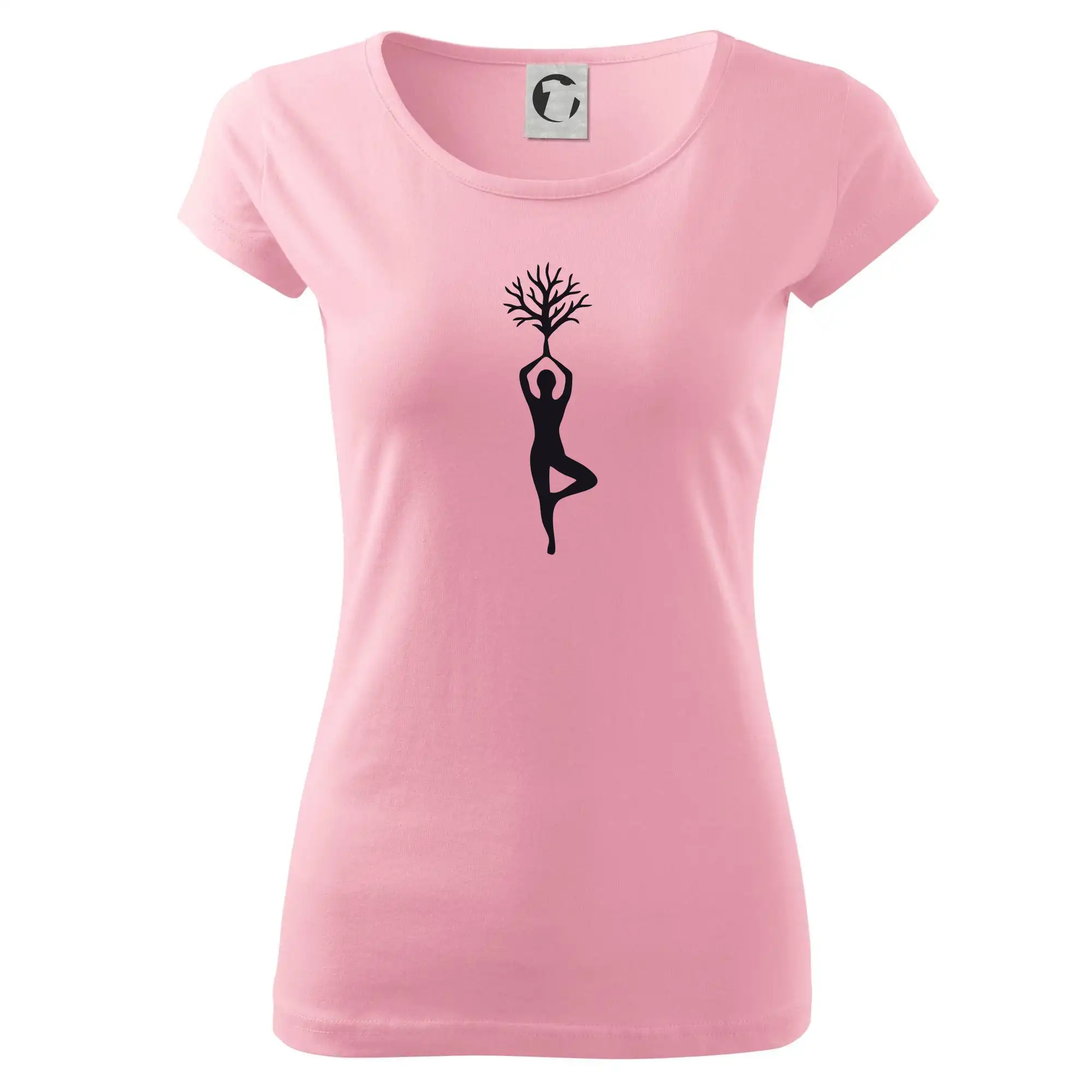 Tričká na jógu - Yoga strom - Dámske tričko Pure