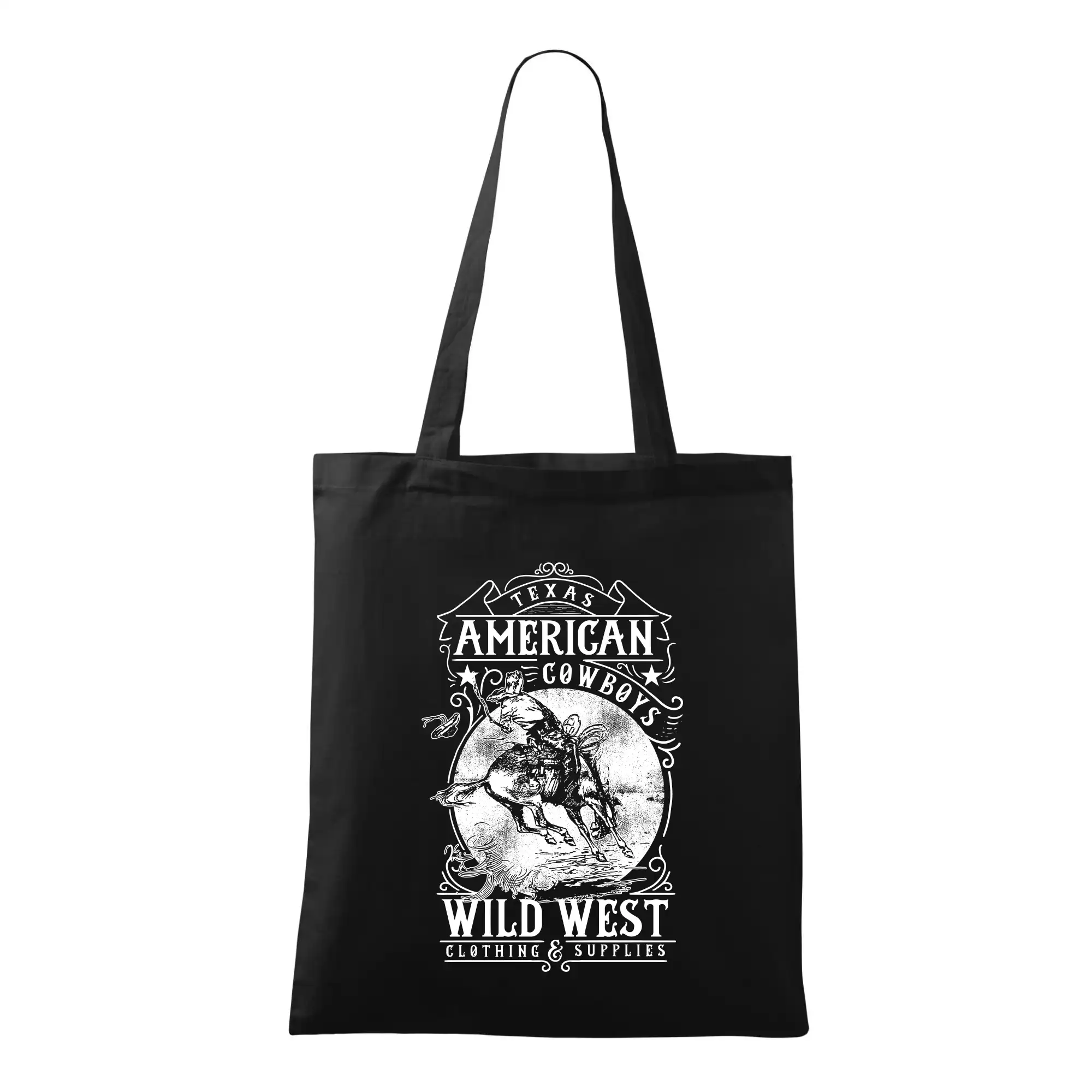 Tričká s koňmi - American cowboy - Taška bavlnená