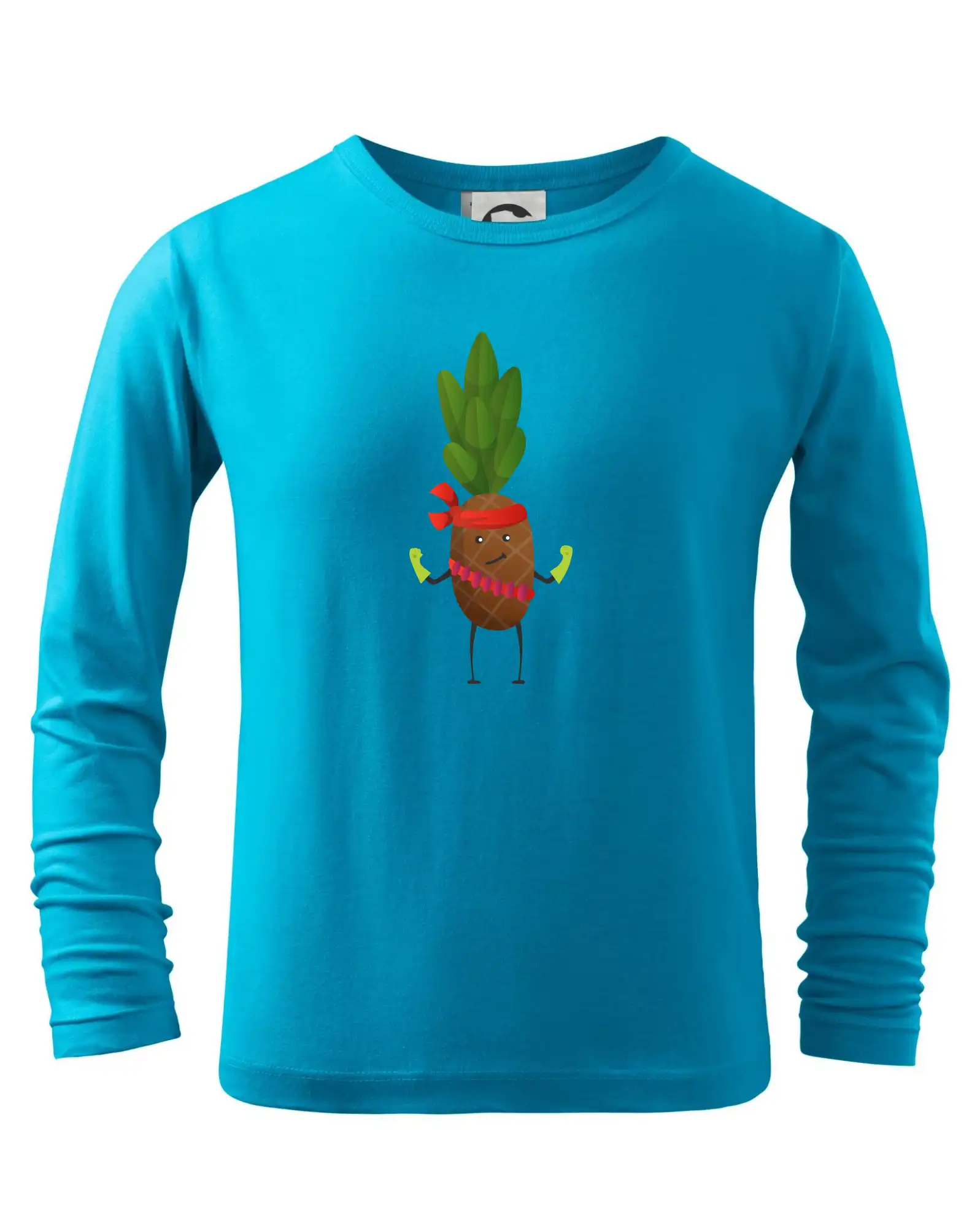 Životný štýl - Ananás indián - Tričko detské Long Sleeve