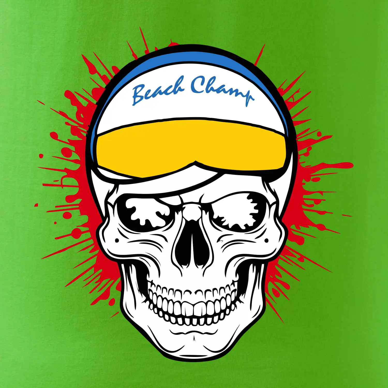 Beach volejbal lebka