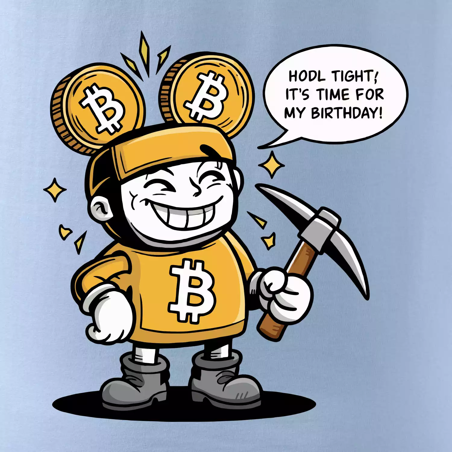 Hodl tight, it's time for my birthday!