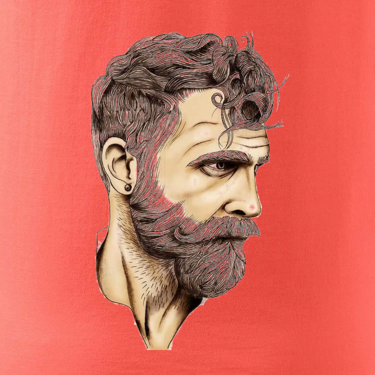 Mustache man