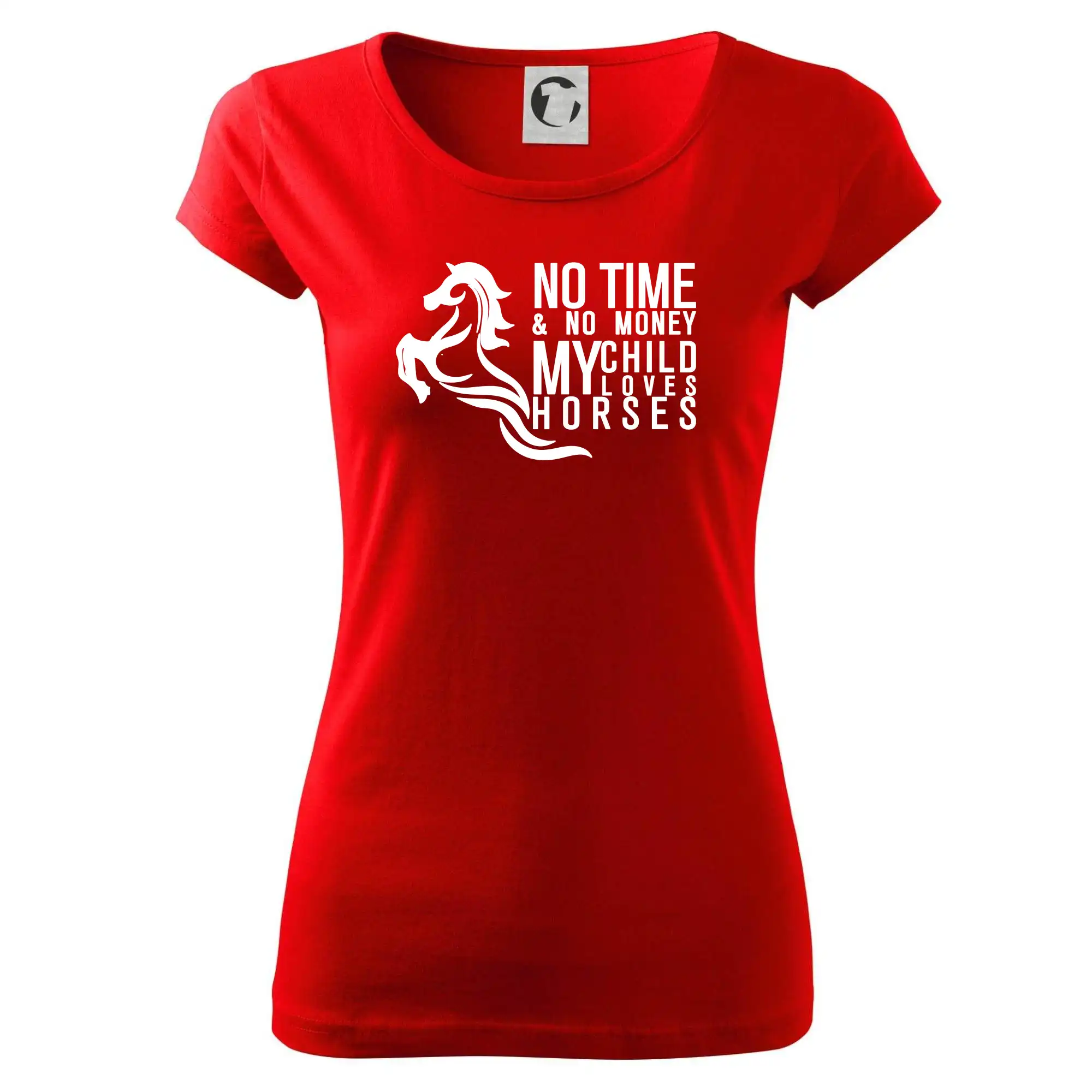 No time no money my child loves horses