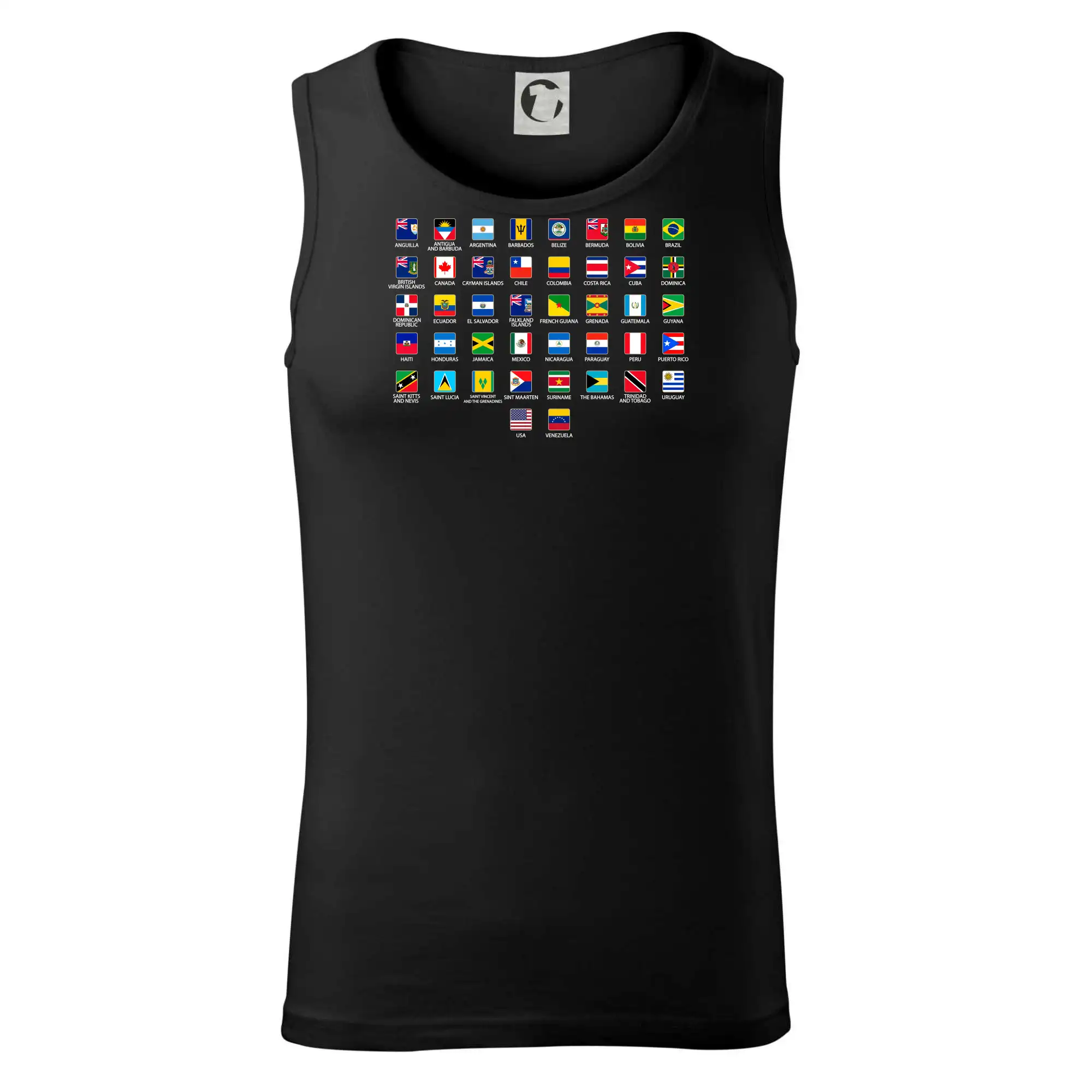 Vlajky států - Amerika