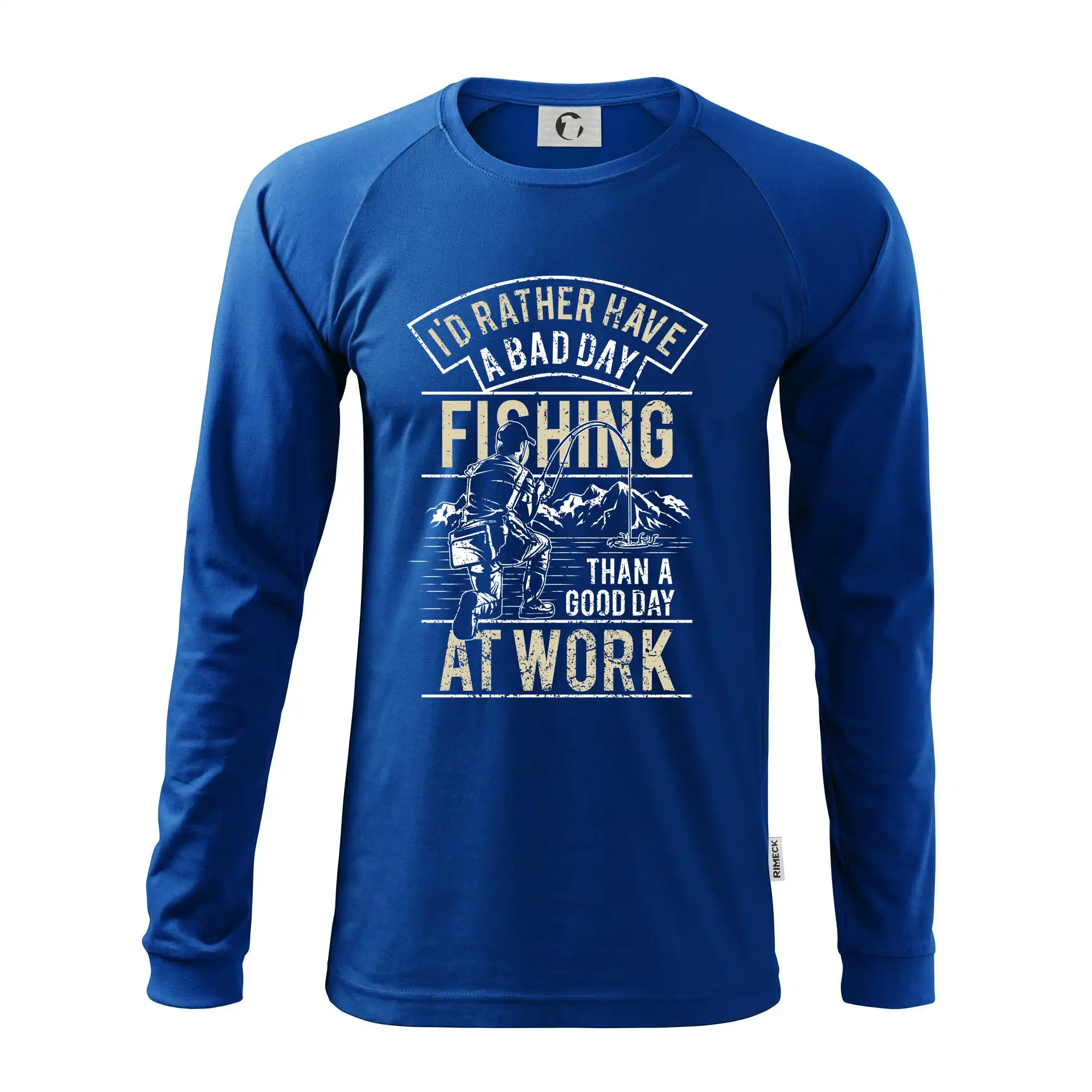 Fishing at work