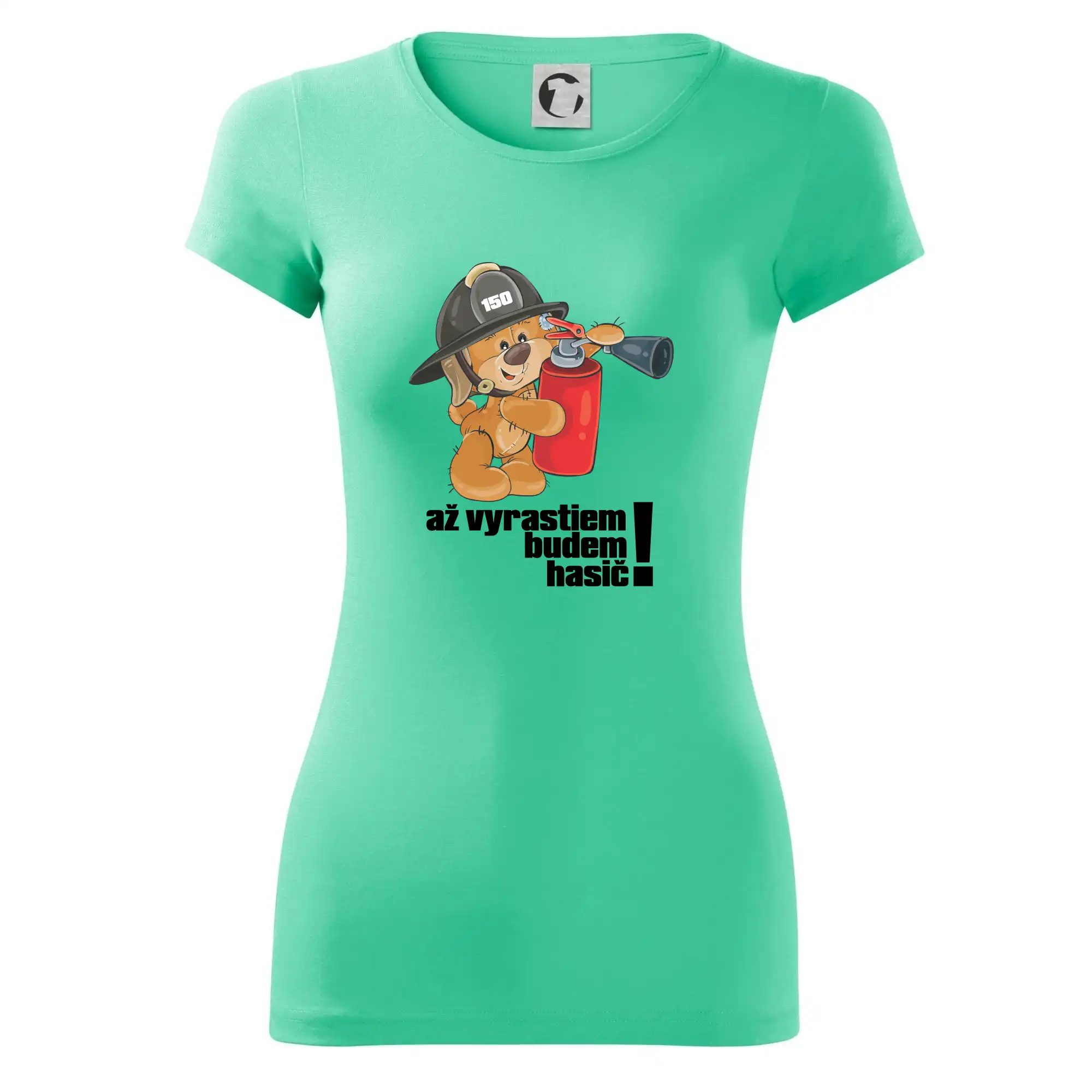 Až vyrastiem budem hasič - Dámske tričko Glance - Priliehavejší strih