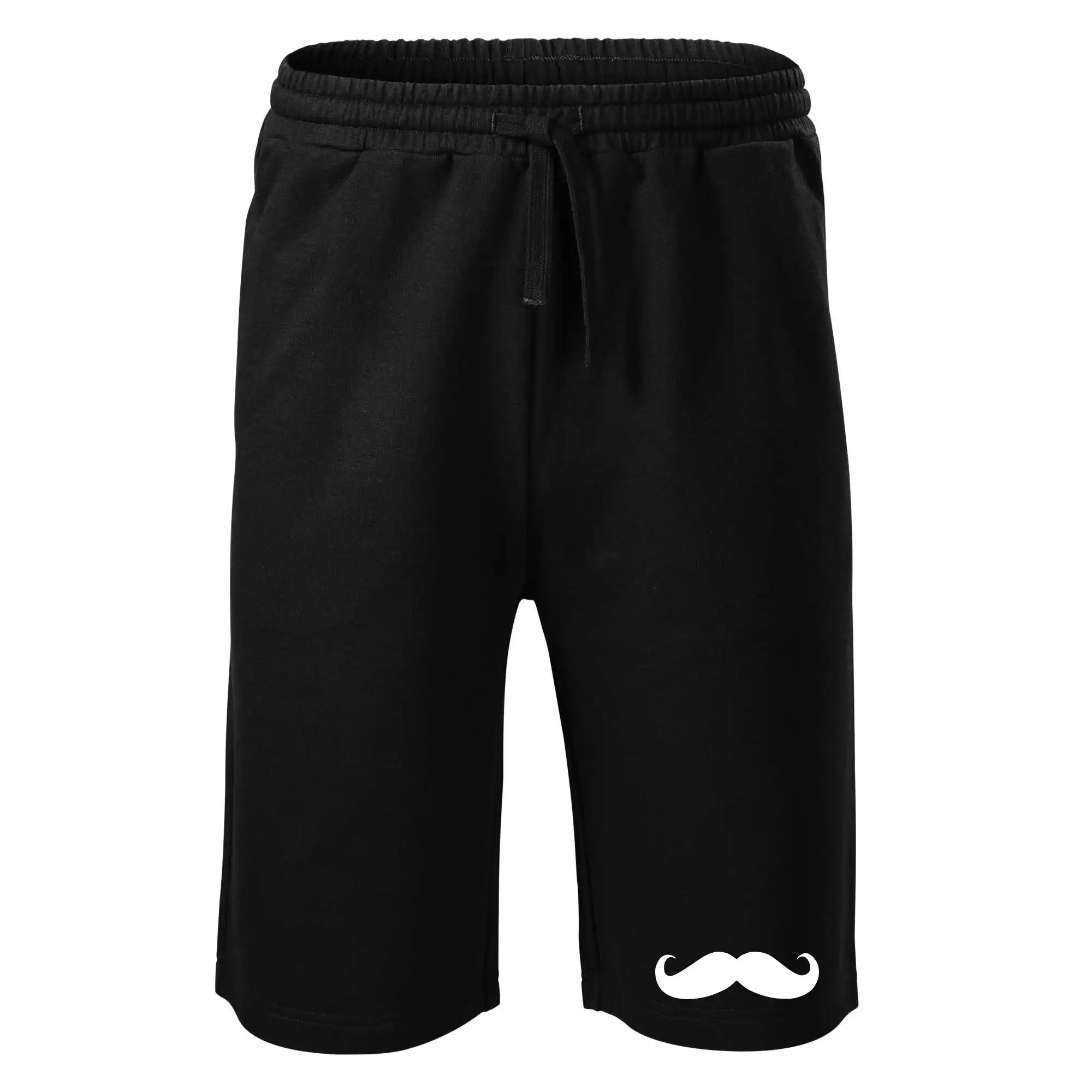 Tričká s fúzikmi - Mustache - fúziky - Šortky pánske bavlnené