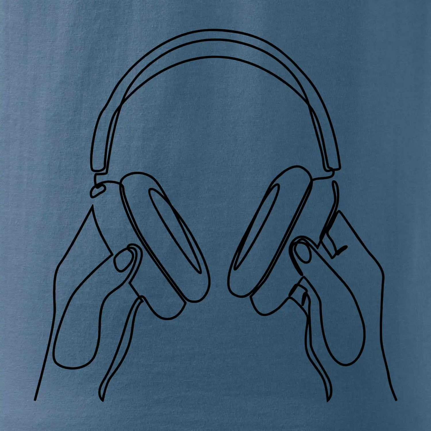 Sluchátka  jedním tahem