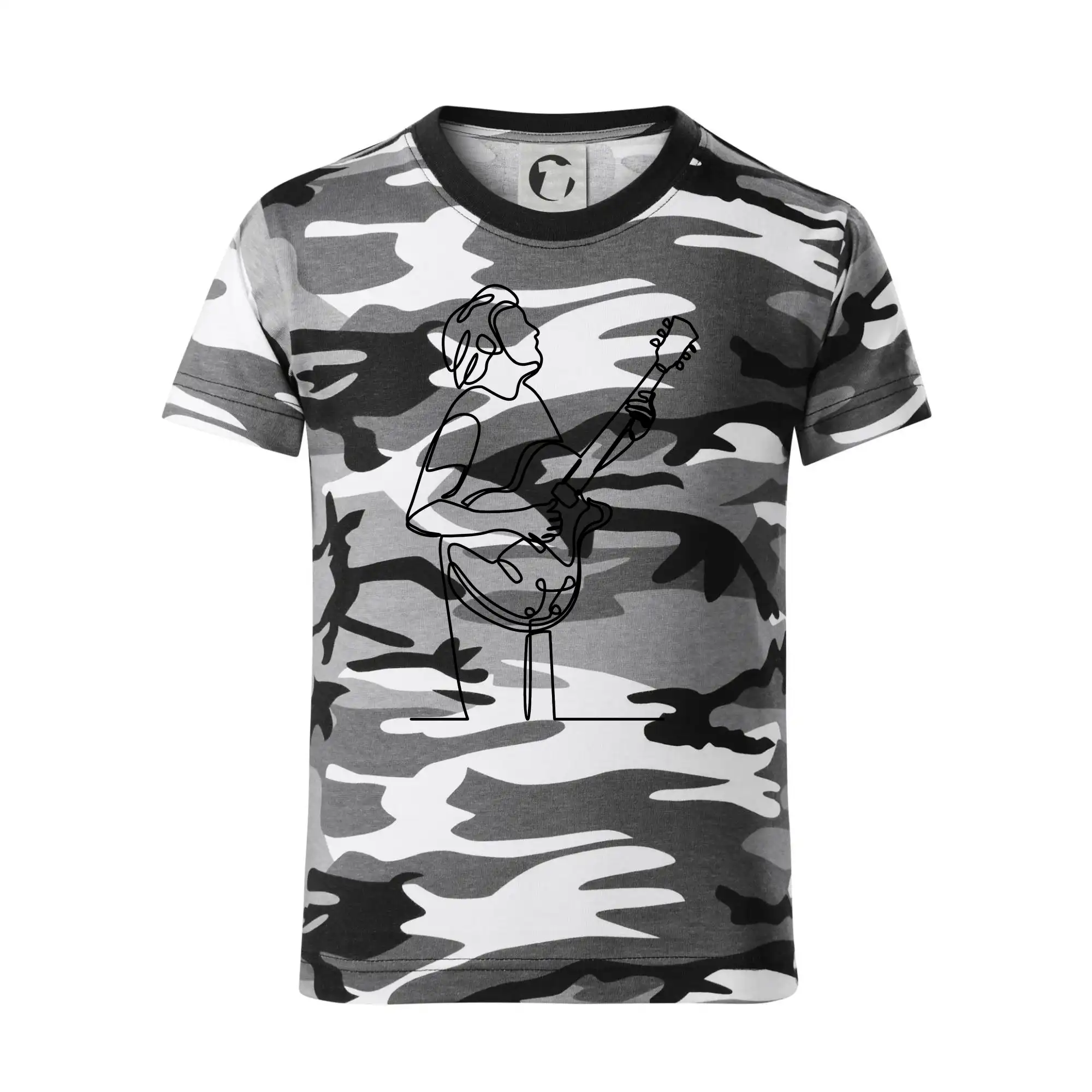 Kytarista jedním tahem