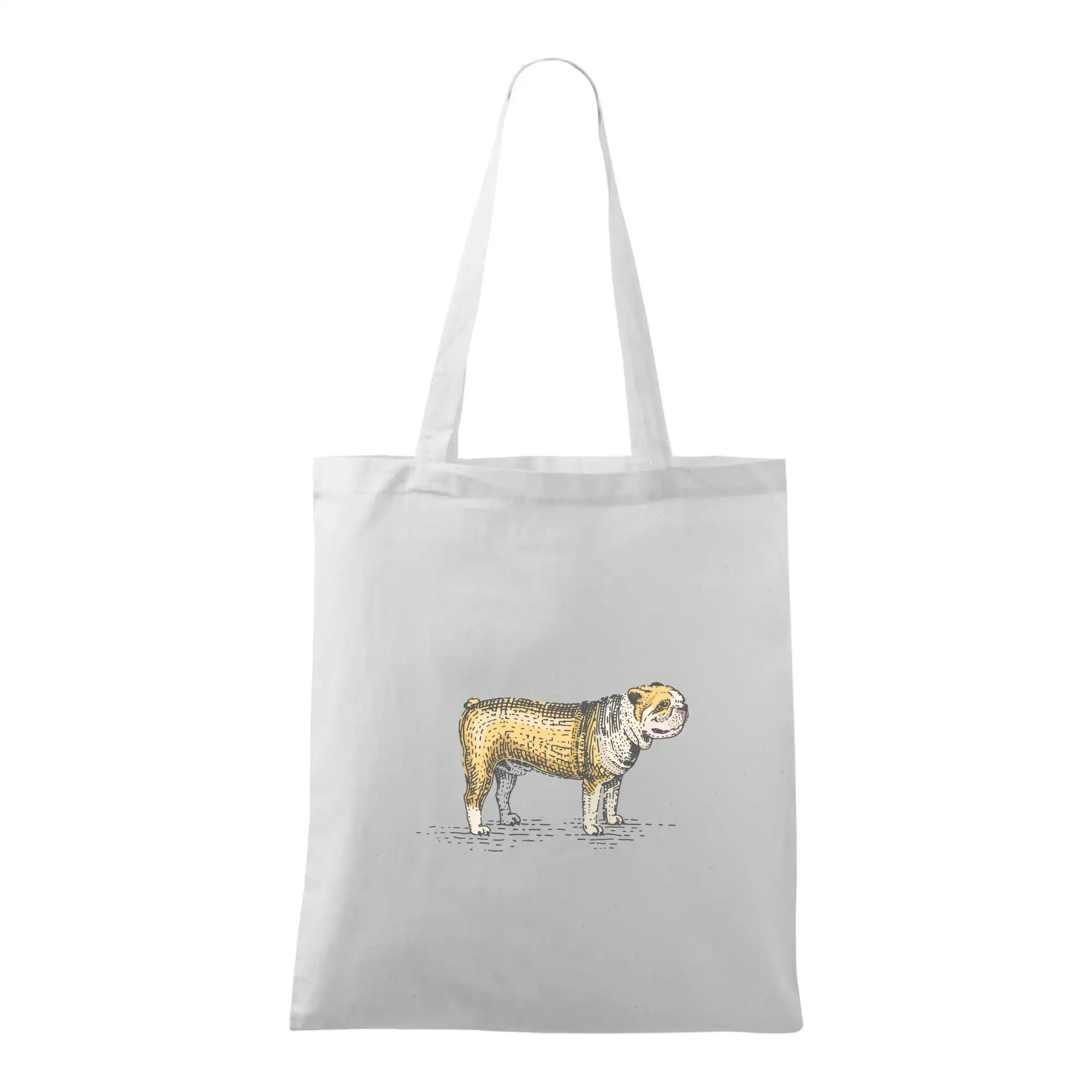 Ostatné psie plemená - Vintage bulldog - Taška bavlnená