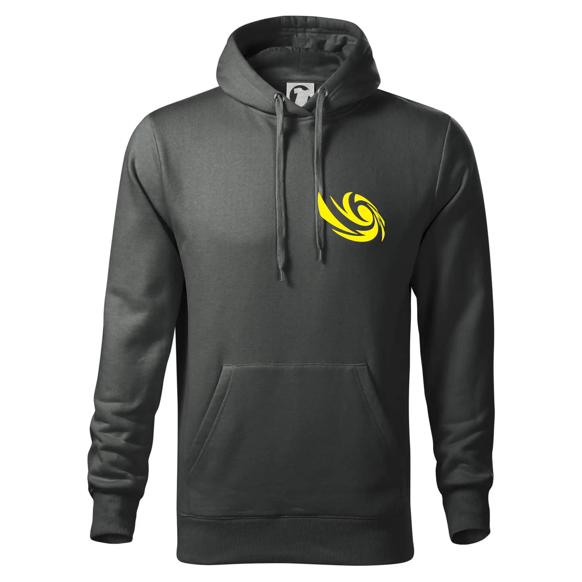 Tričká, mikiny a šiltovky pre Youtubery - Vortex logo na prsia - Mikina pánska Cape s kapucňou