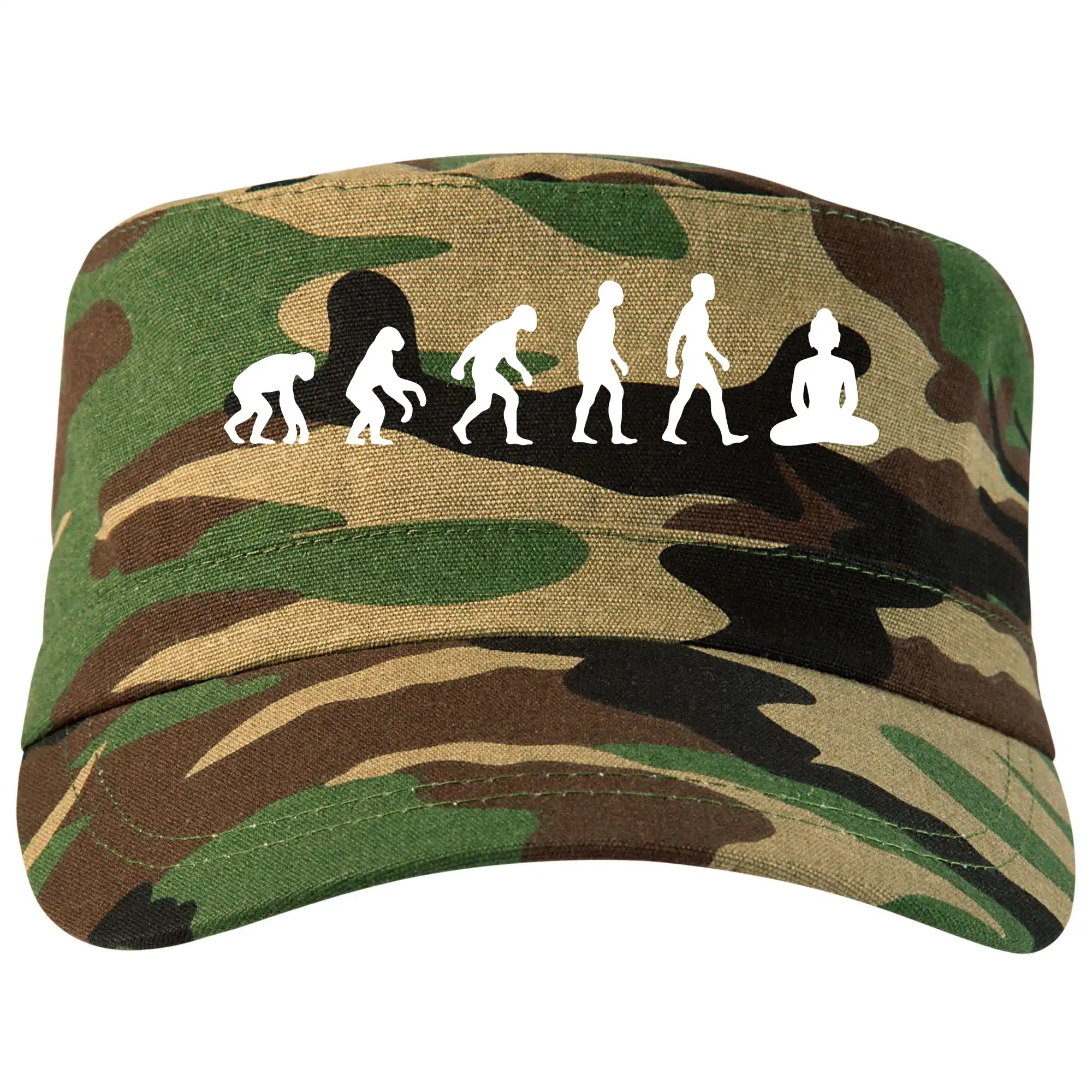 Evoluce budha - Šiltovka CAMO