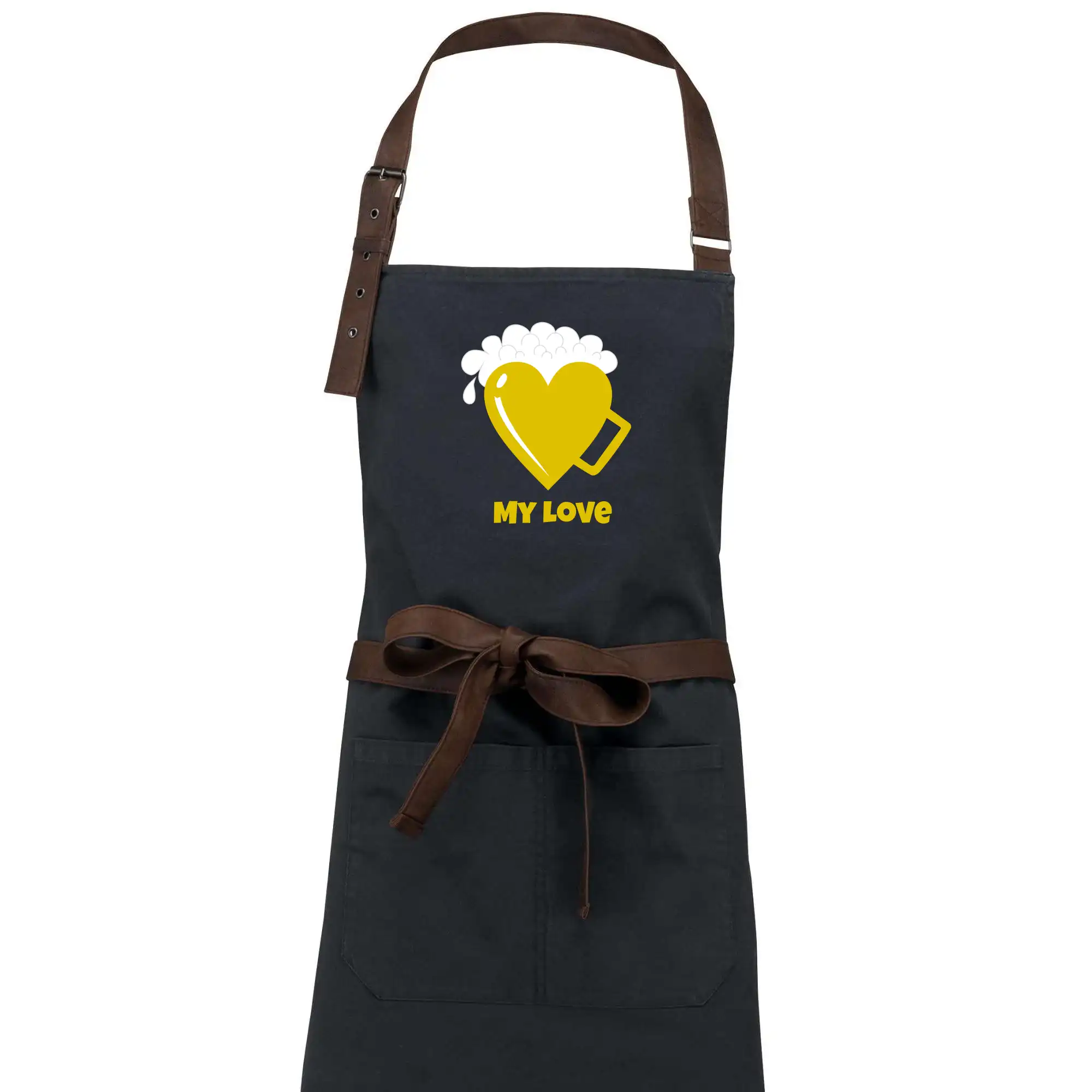 Vtipná tričká pre pivárov - My love - beer (Pecka design) - Zástera Vintage