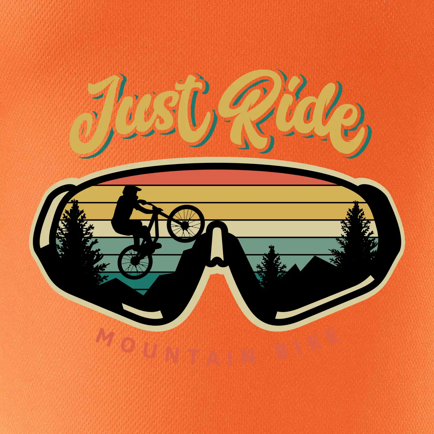Just ride mountain bike