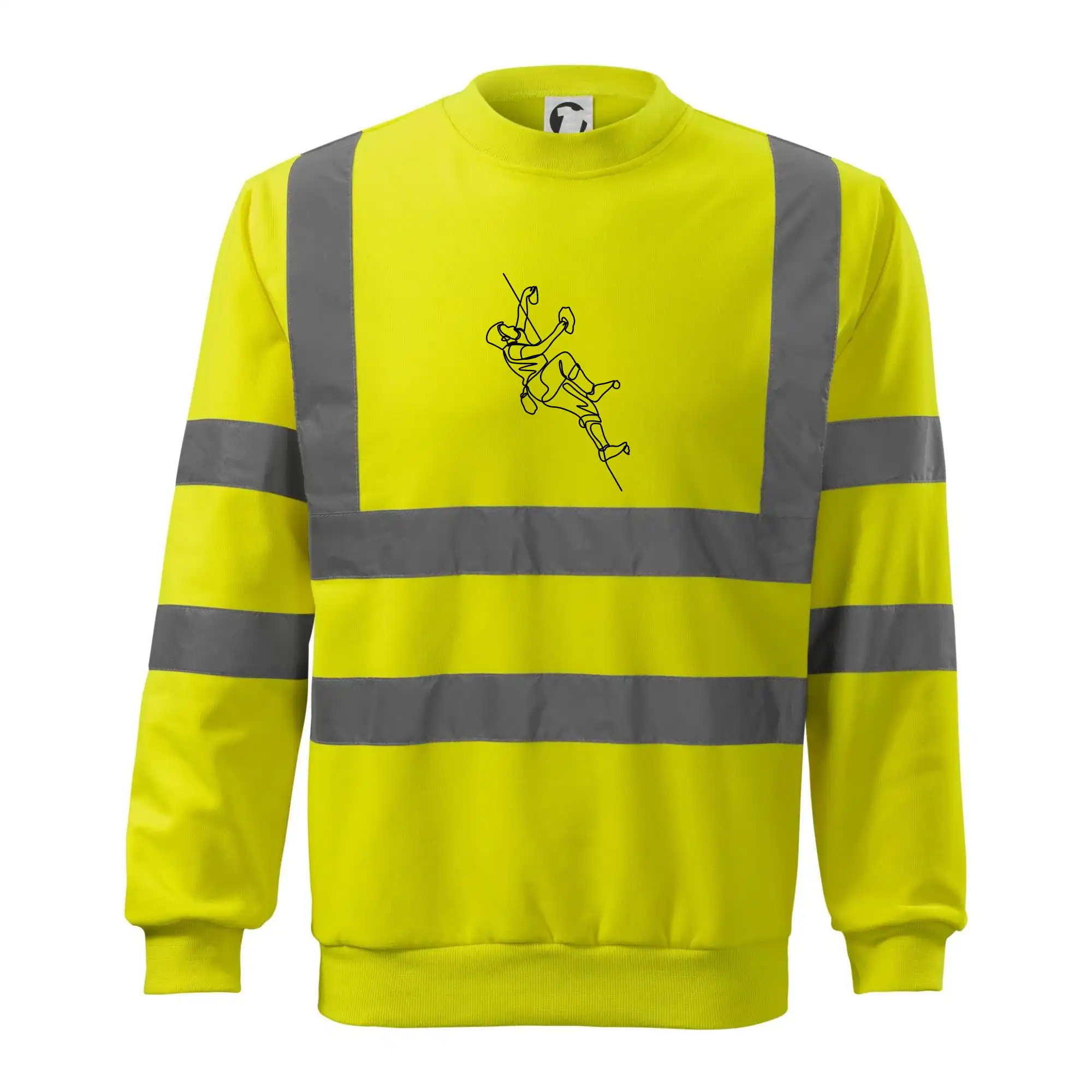 Lezecká stěna jedním tahem