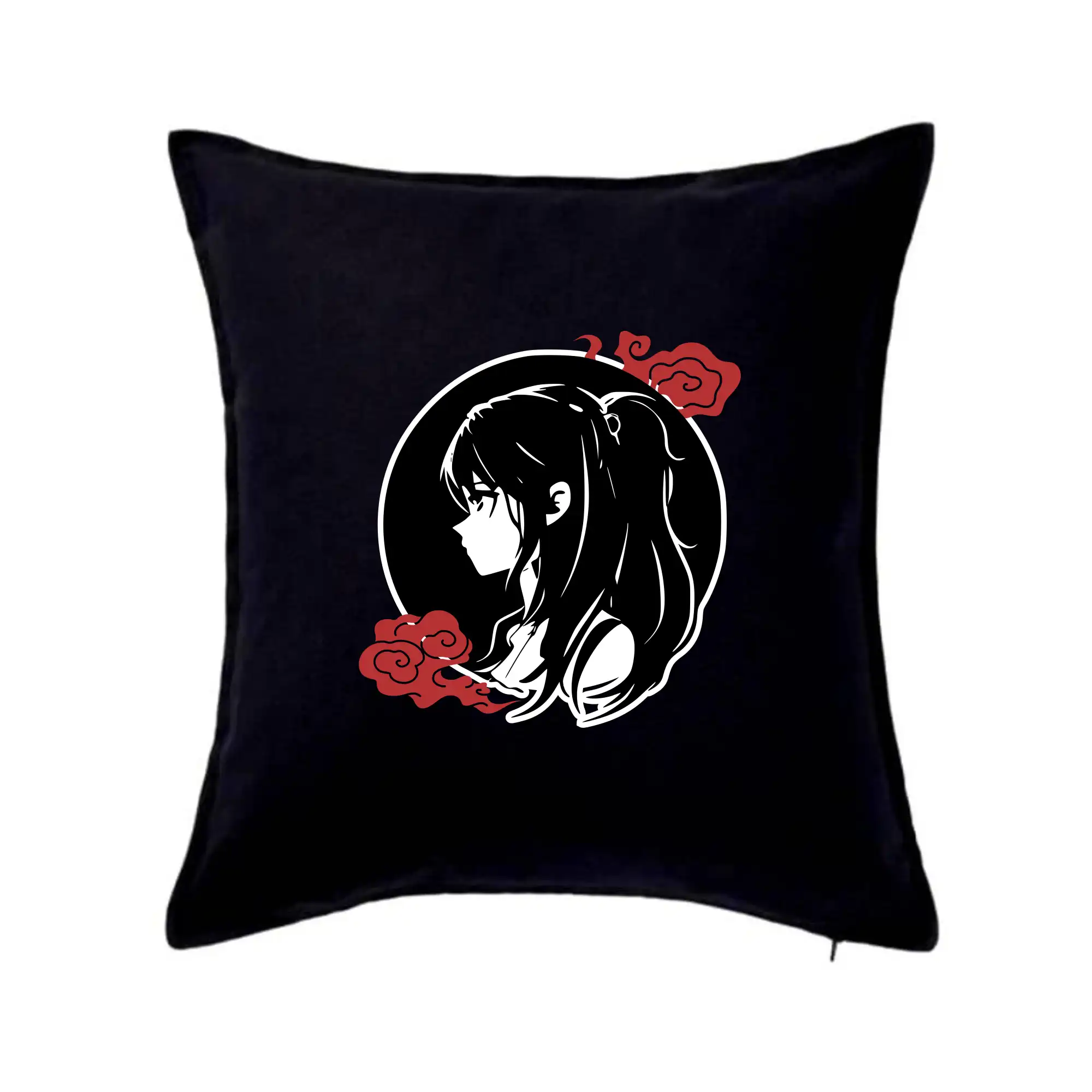 Tričká s japonskou tematikou - Anime dievča - Vankúš 50x50