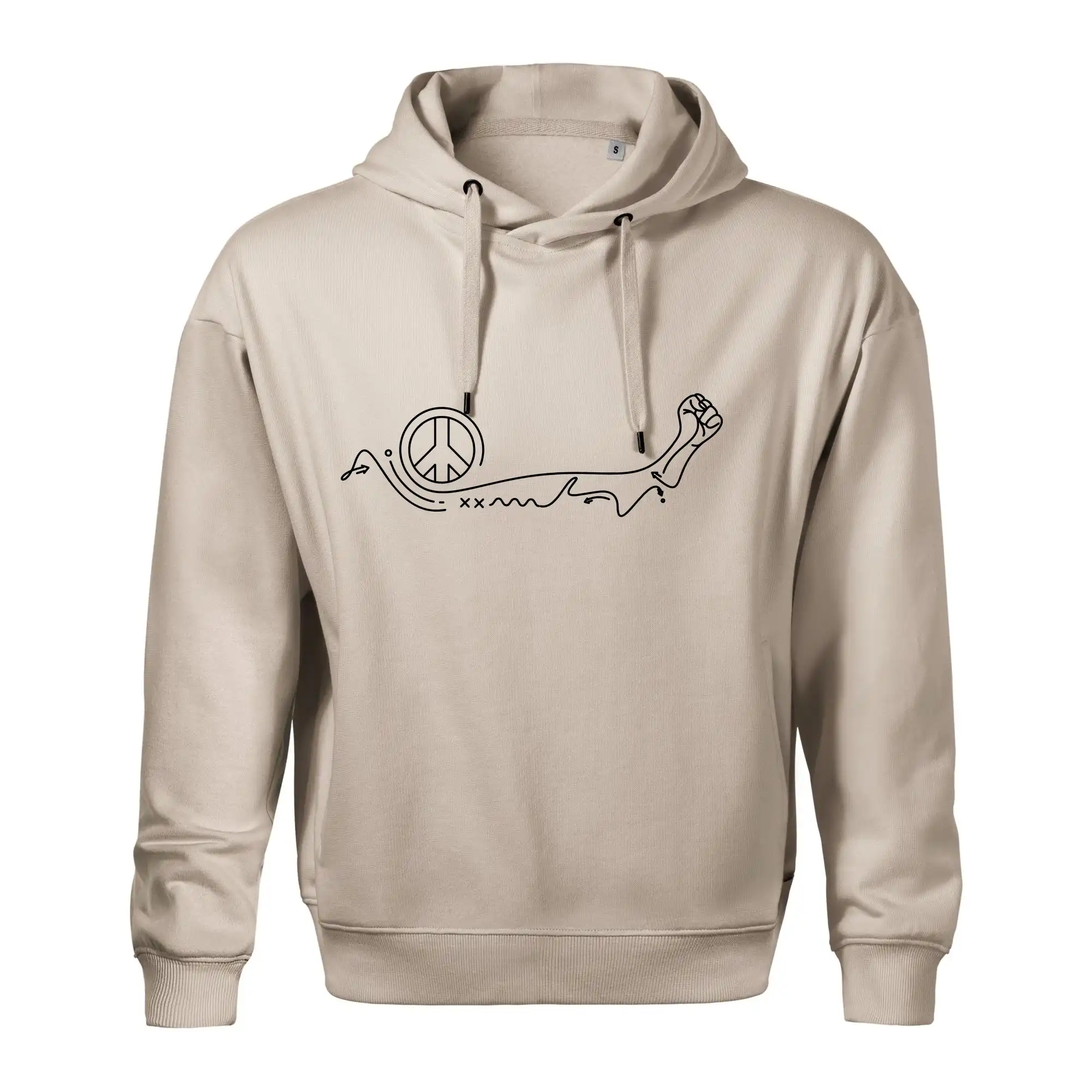 Pěst a symbol míru